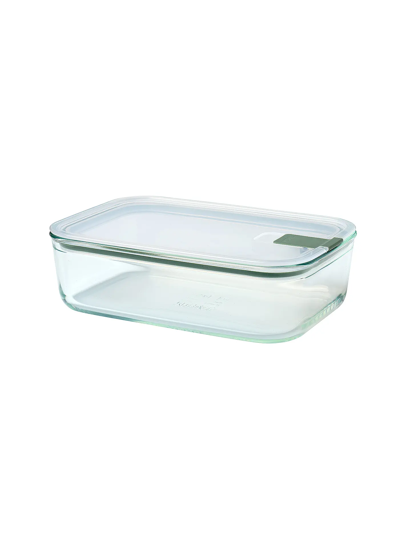 MEPAL | Frischhaltedose EASYCLIP 1,5l Glas / Nordic Sage | transparent