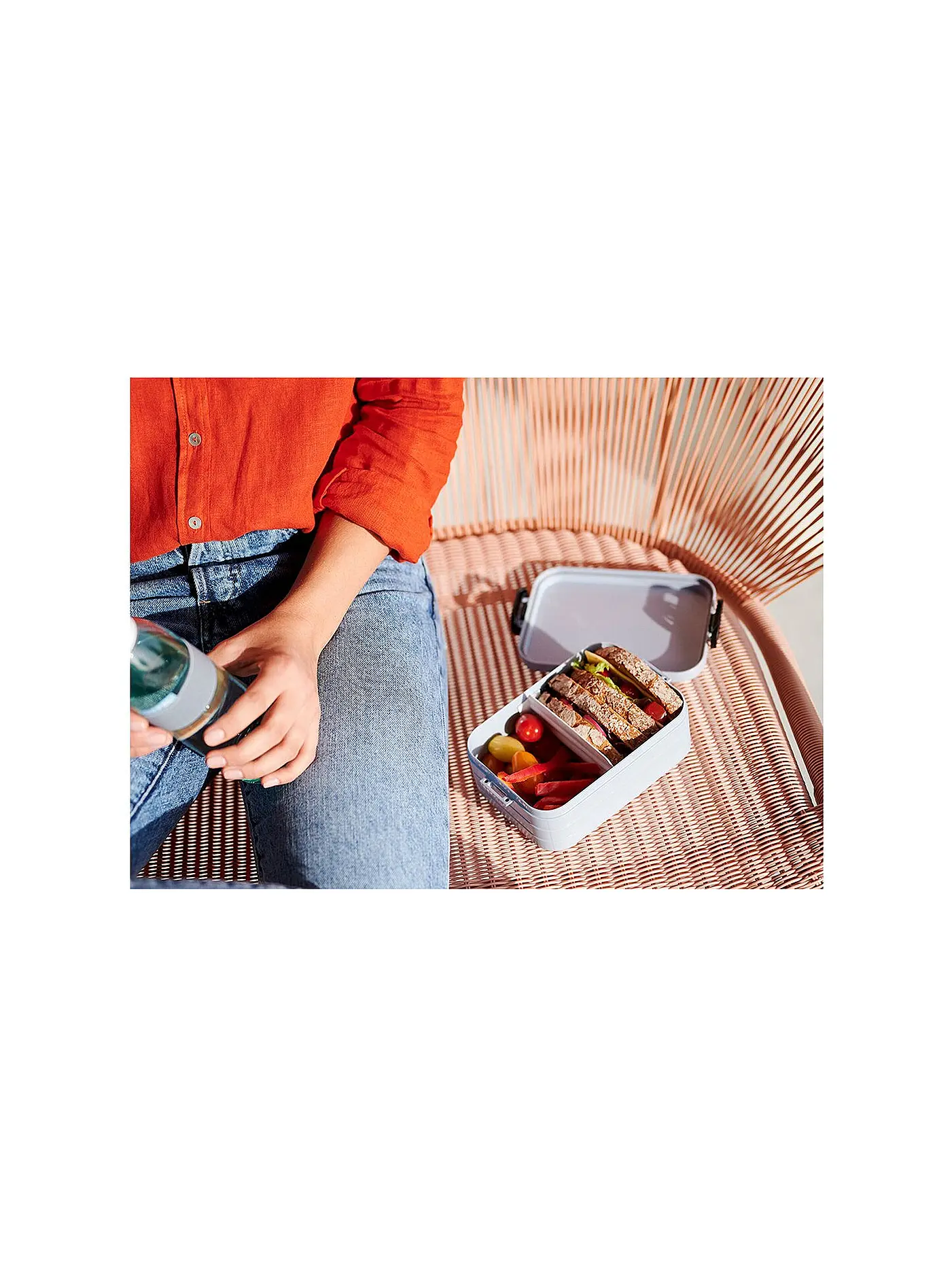 MEPAL | Lunchbox TAKE A BREAK MIDI 18,5x12cm Vivid Mauve | beere