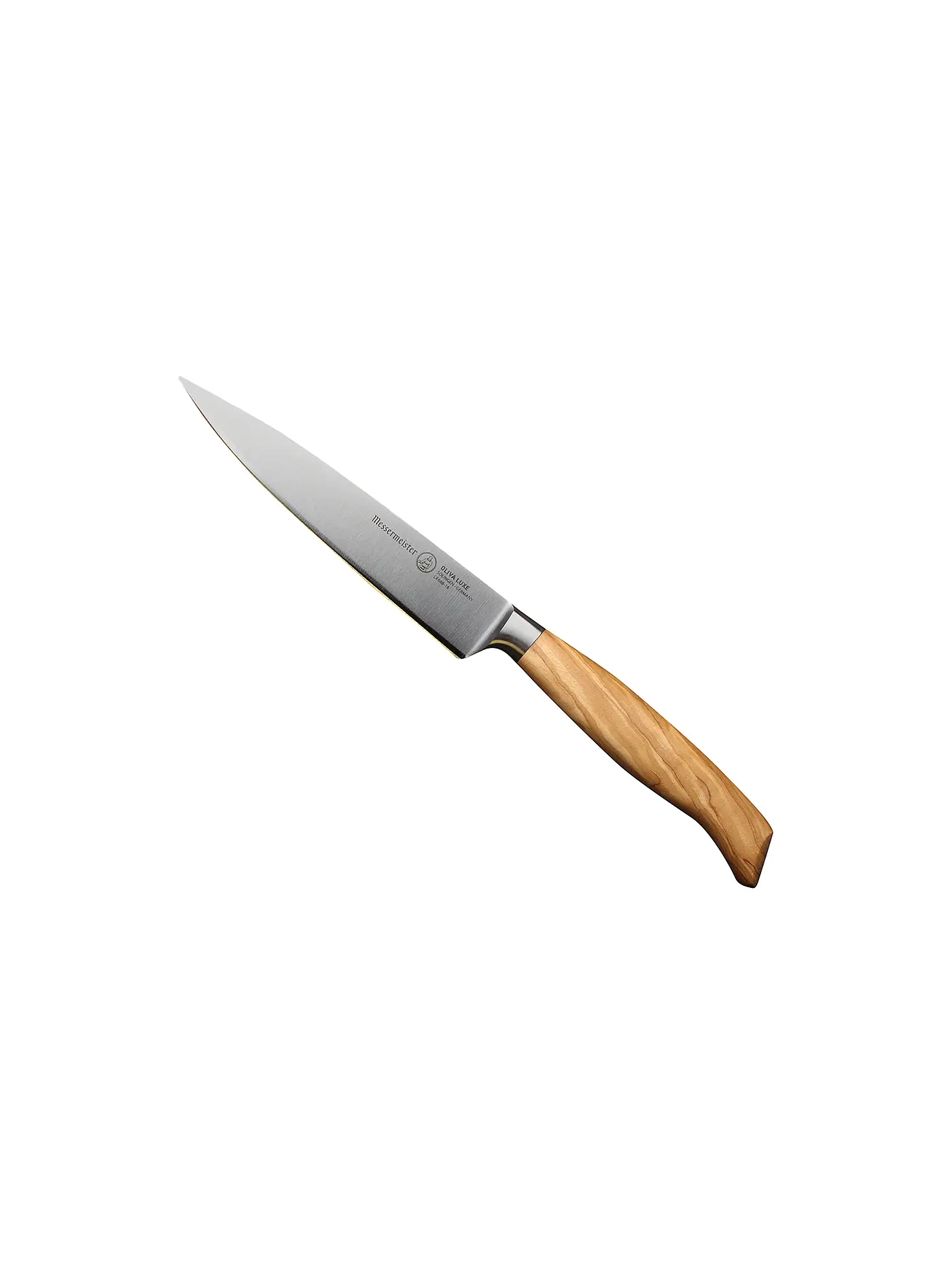 MESSERMEISTER | Universalmesser OLIVA LUXE 16,5cm Olivenholz | braun