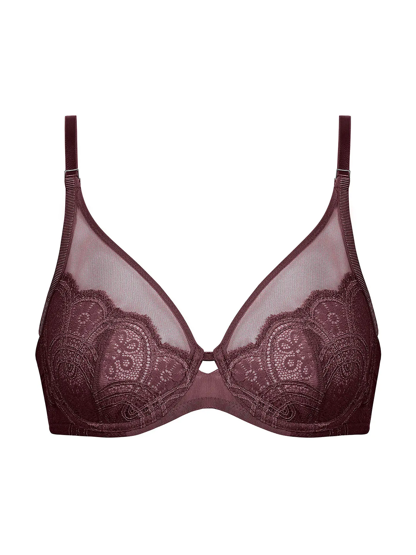 MEY | Bügel BH indigo rose | dunkelrot