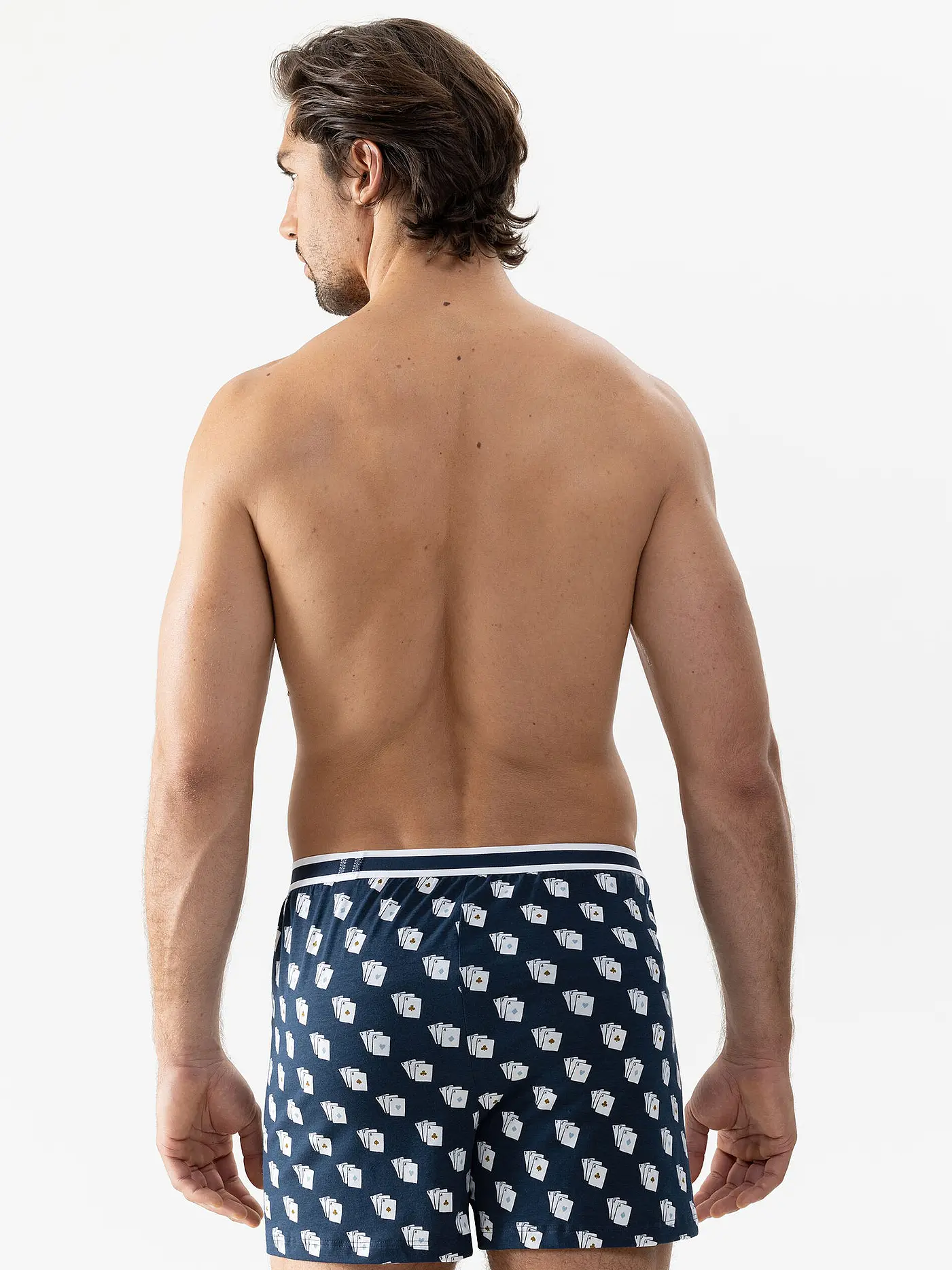 MEY | Boxershort yacht blue | blau