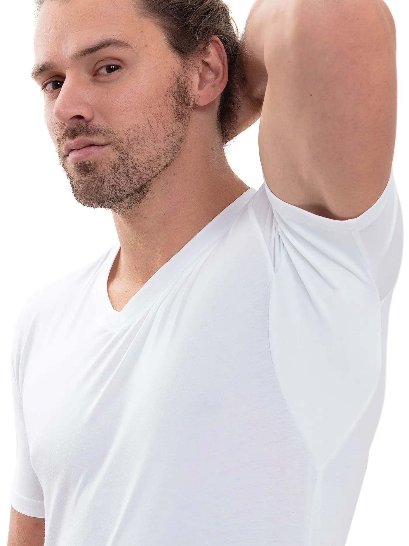 MEY | Hybrid T-Shirt | weiss