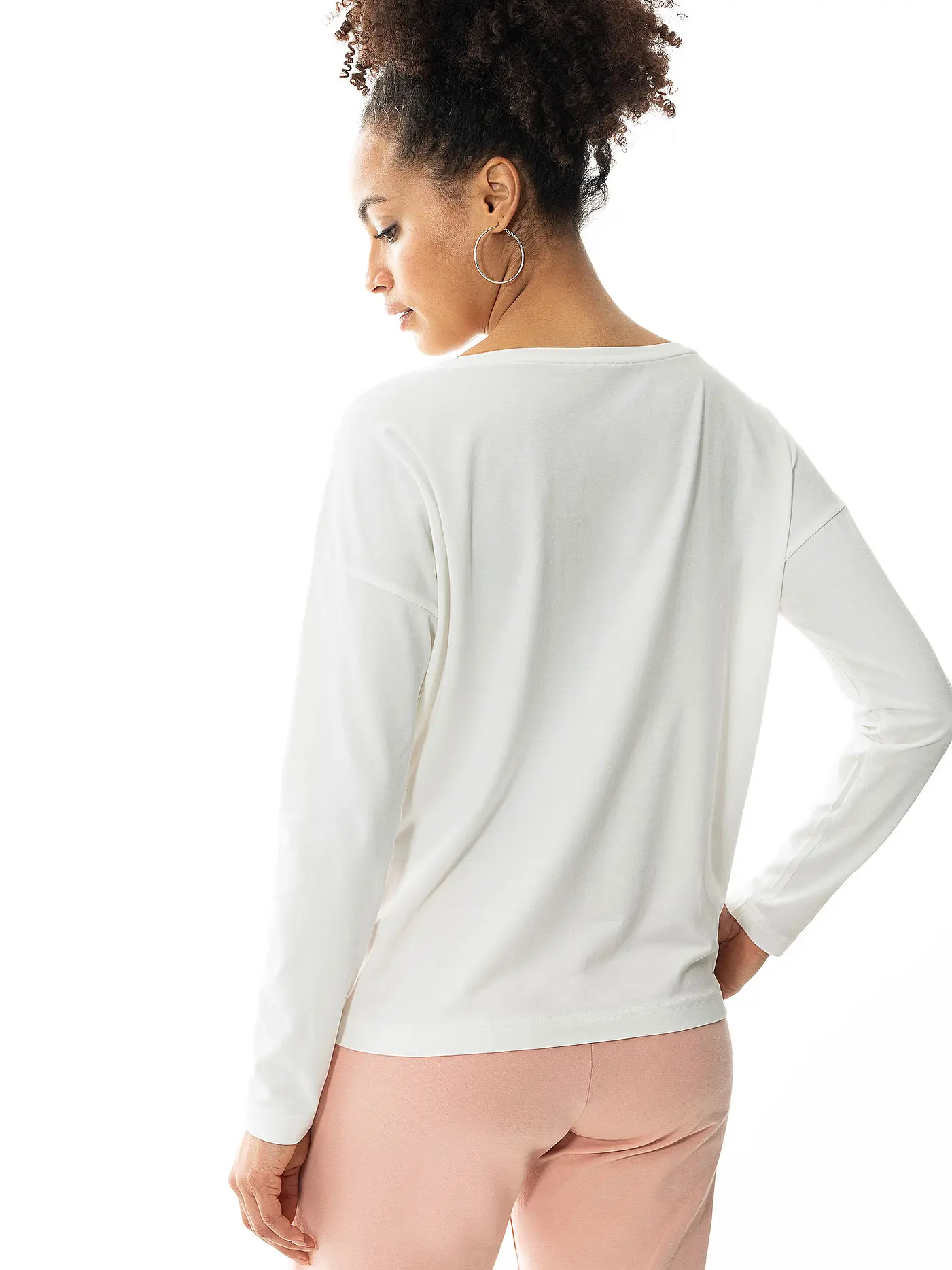 MEY | Langarmshirt TESSIE | creme