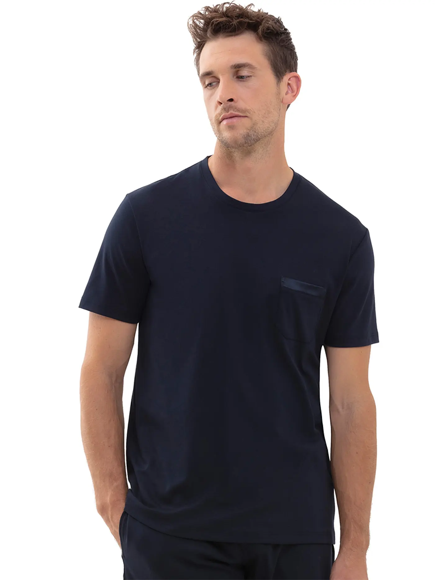 MEY | Loungewear T-Shirt  | blau