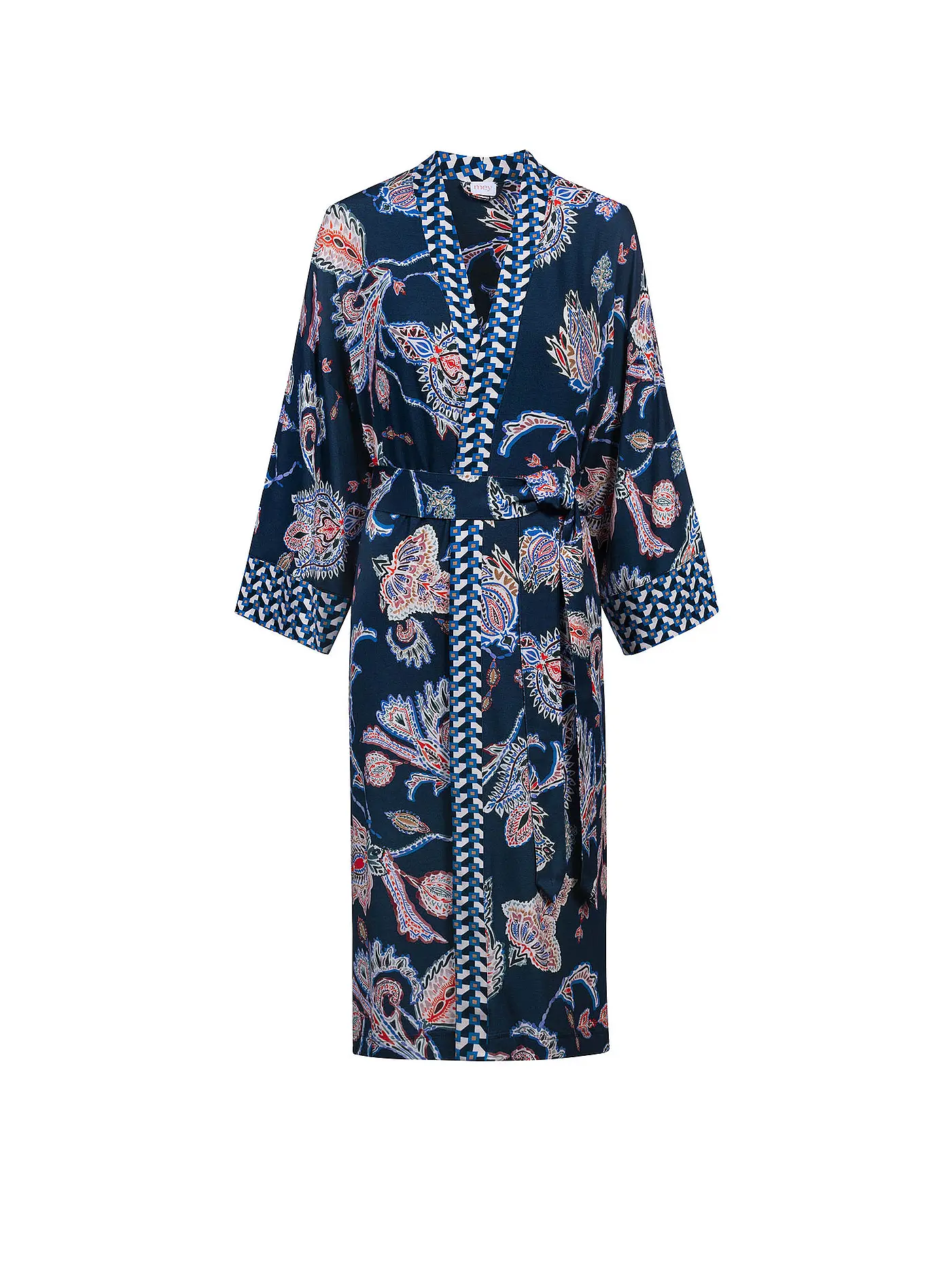 MEY | Morgenmantel - Kimono TELIA | dunkelblau