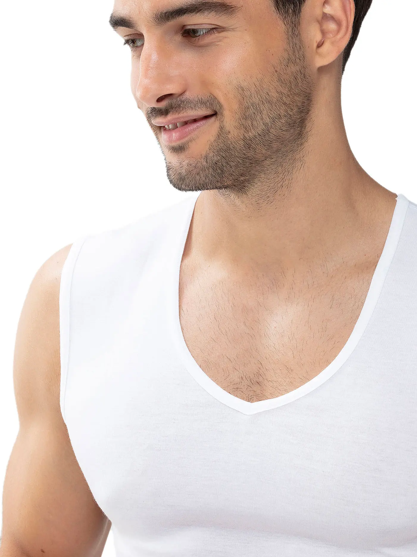 MEY | Muscelshirt | weiss