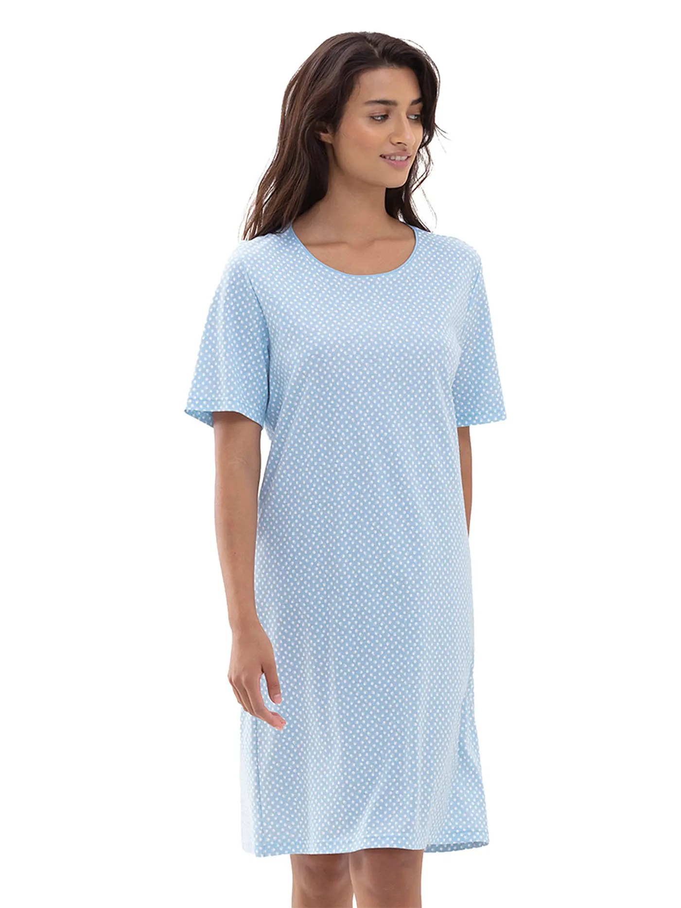 MEY | Nachthemd - Sleepshirt | hellblau