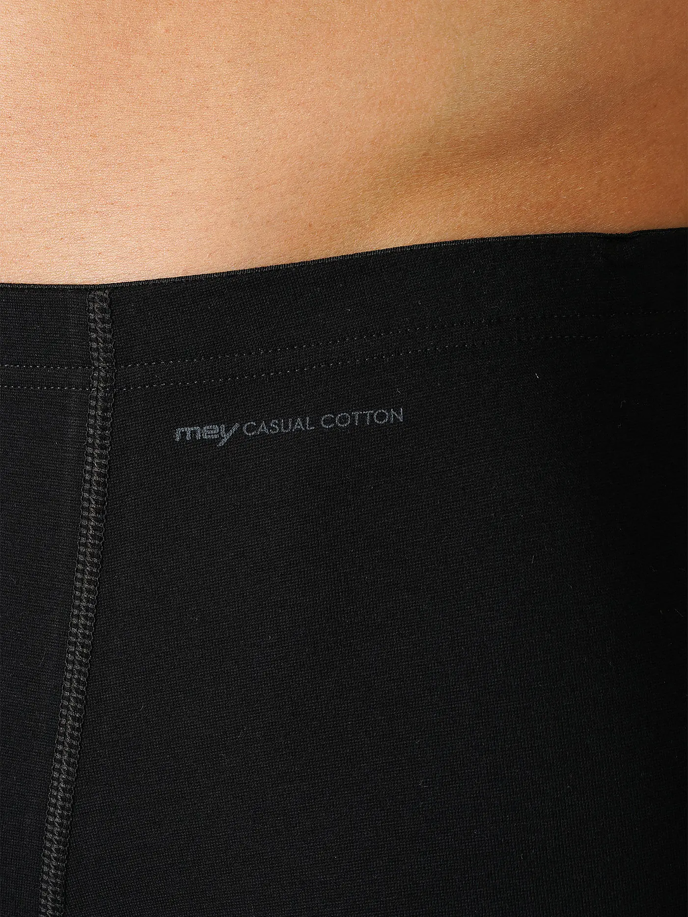 MEY | Pants Casual Cotton Schwarz | schwarz