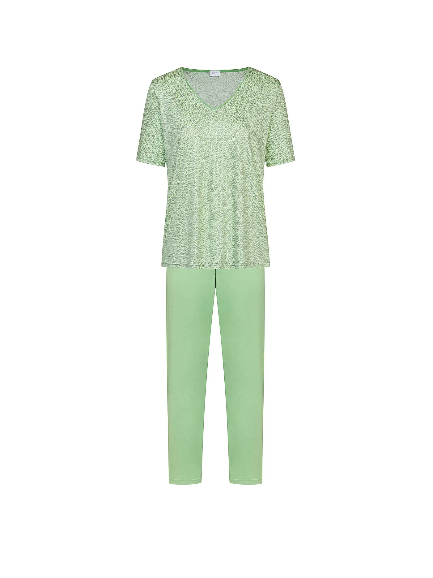 MEY | Pyjama 7/8 AMELIE | hellgrün