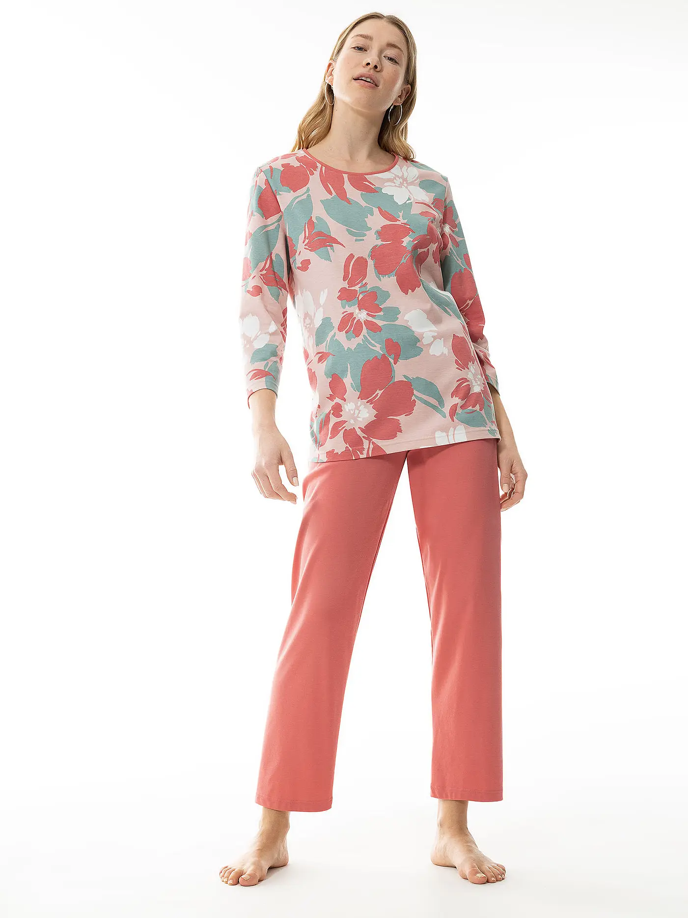 MEY | Pyjama SILJA | koralle
