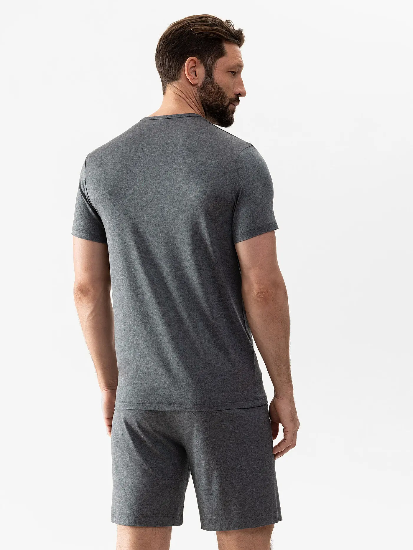 MEY | Pyjama T-Shirt | grau