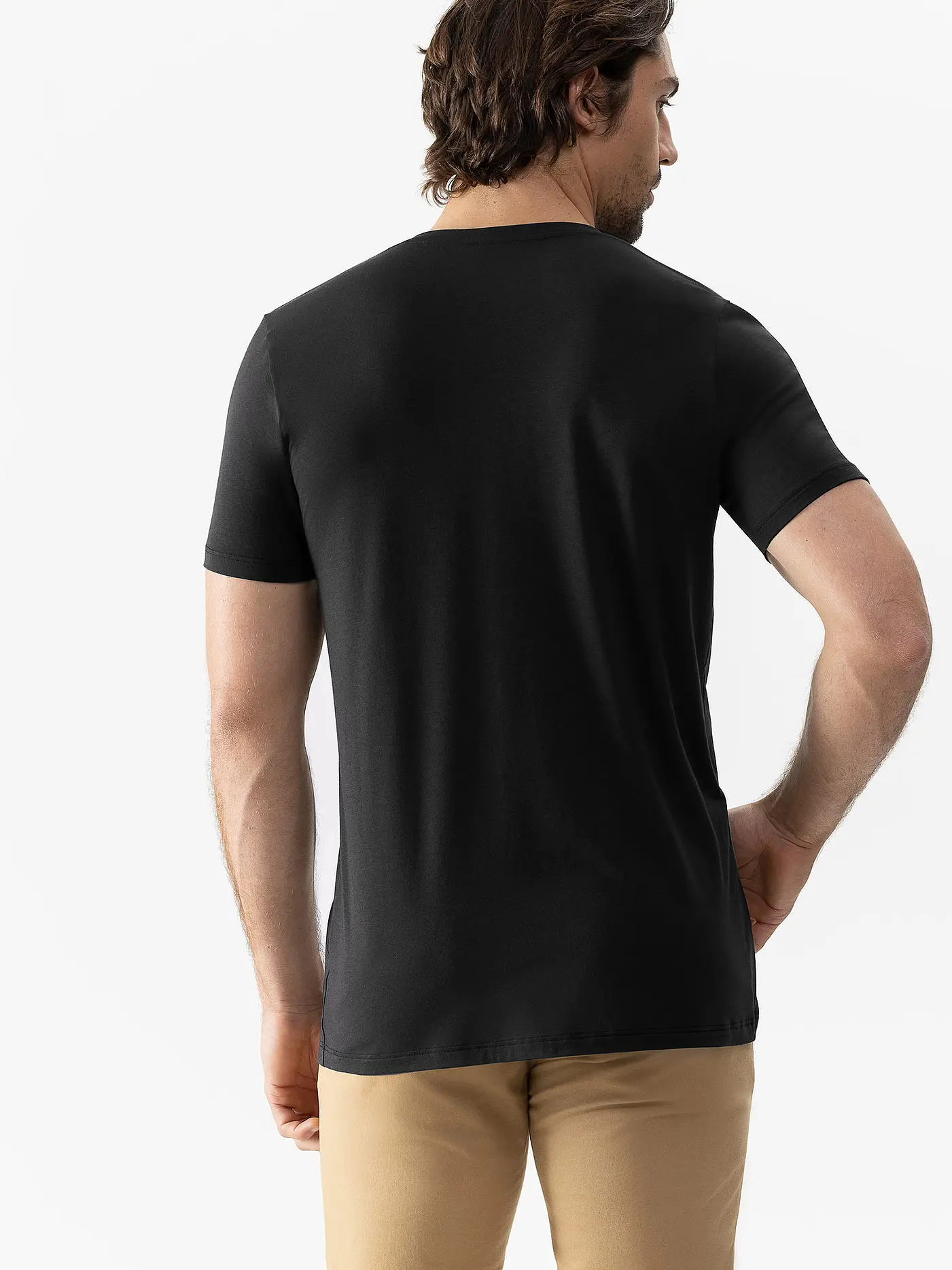 MEY | Pyjama T-Shirt | schwarz