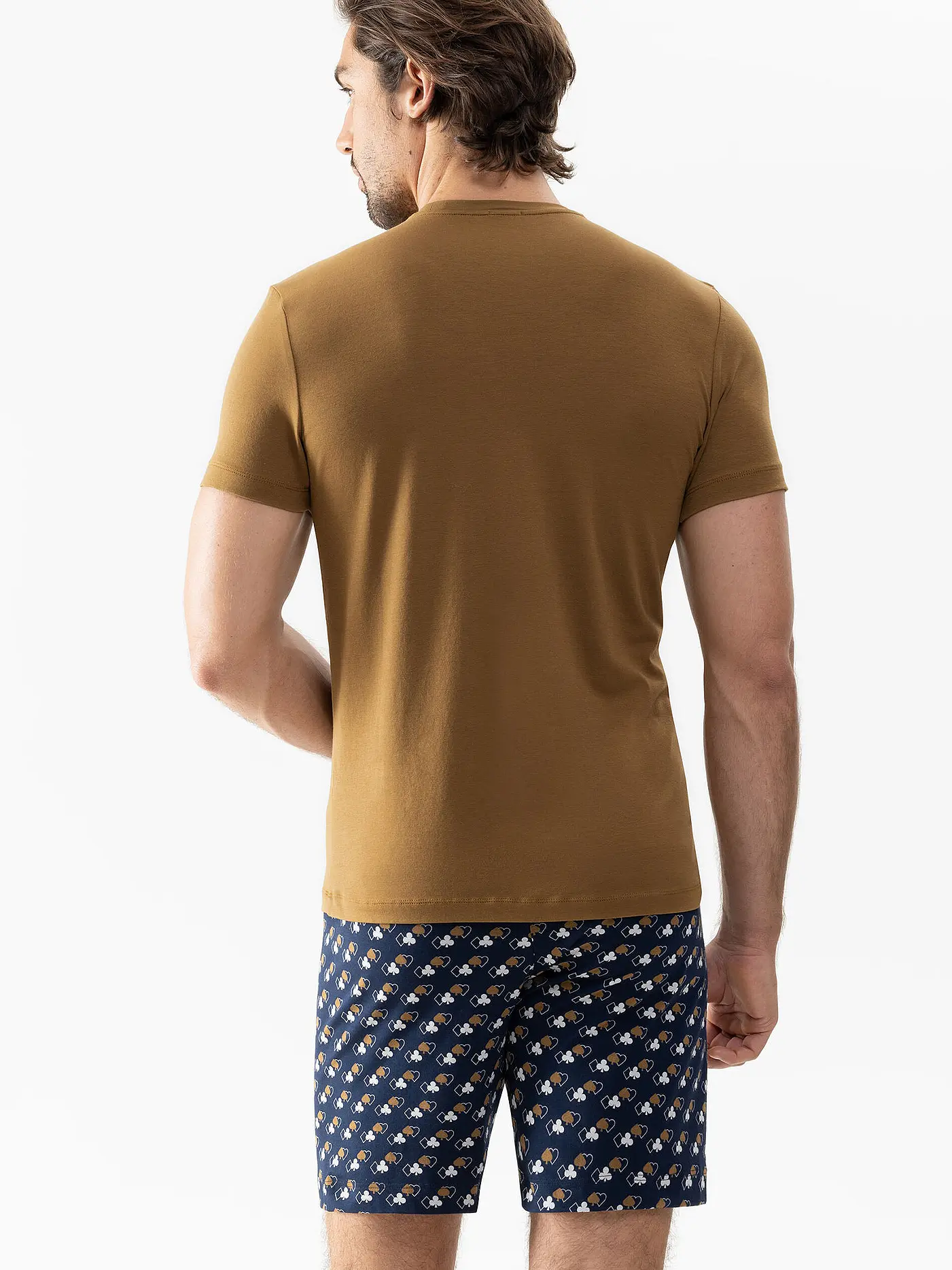 MEY | Pyjama T-Shirt | senf
