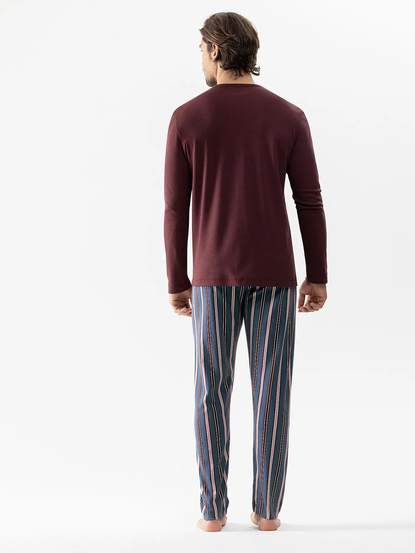 MEY | Pyjama | dunkelrot