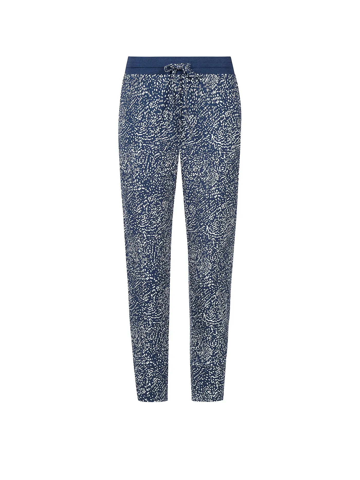 MEY | Pyjamahose 3/4 | blau