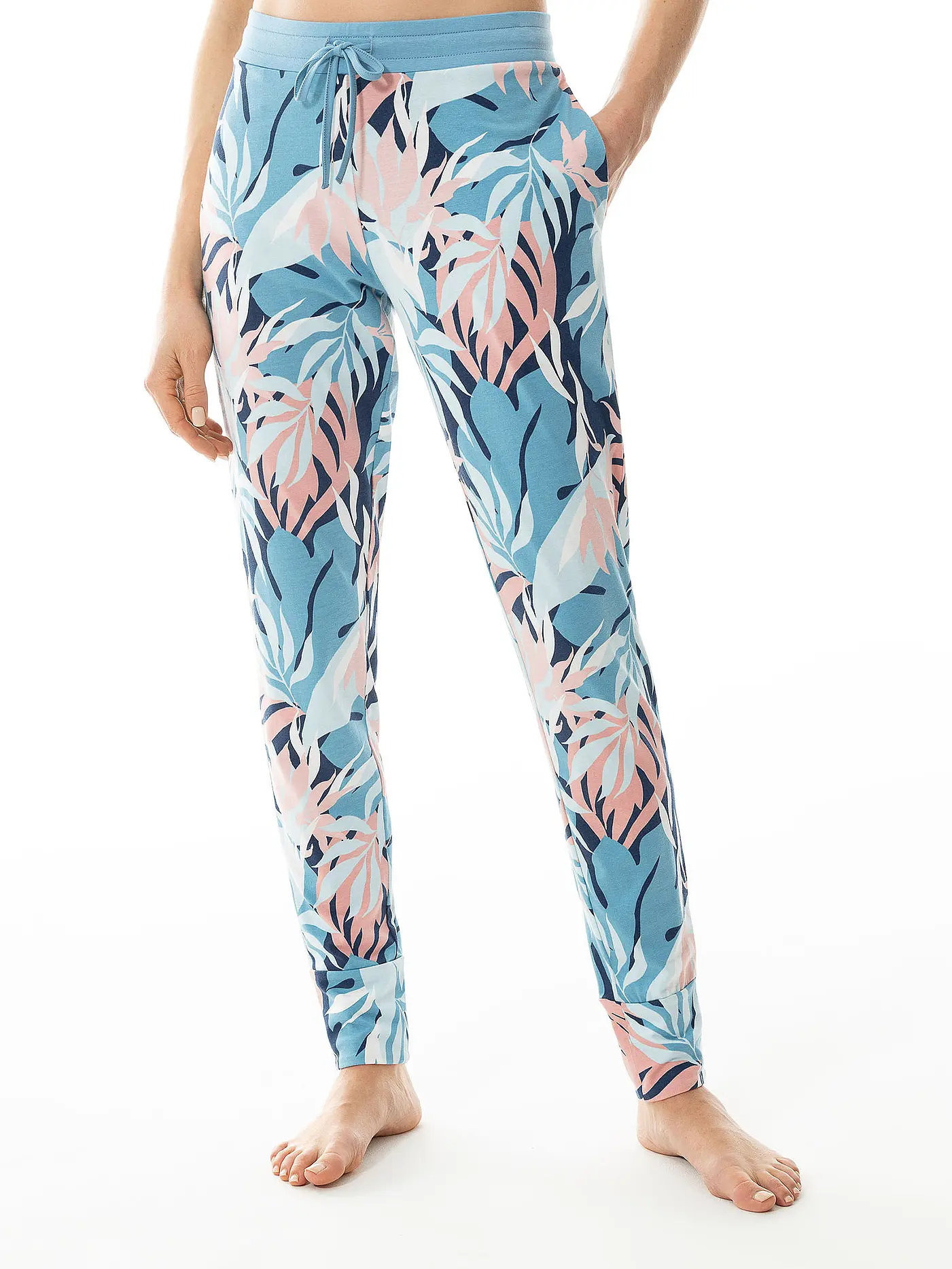 MEY | Pyjamahose DAISY | hellblau
