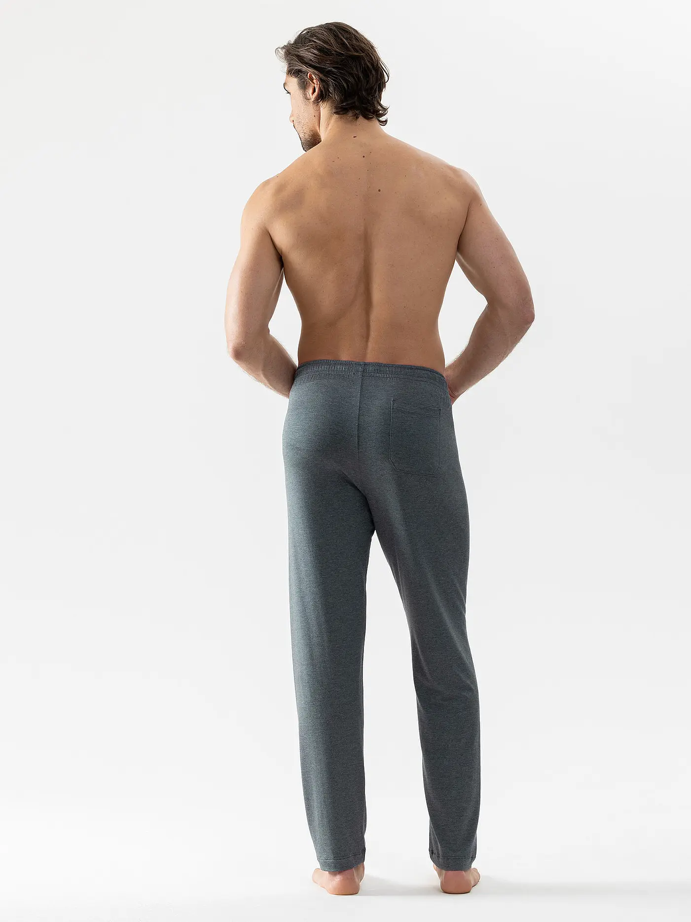 MEY | Pyjamahose | grau