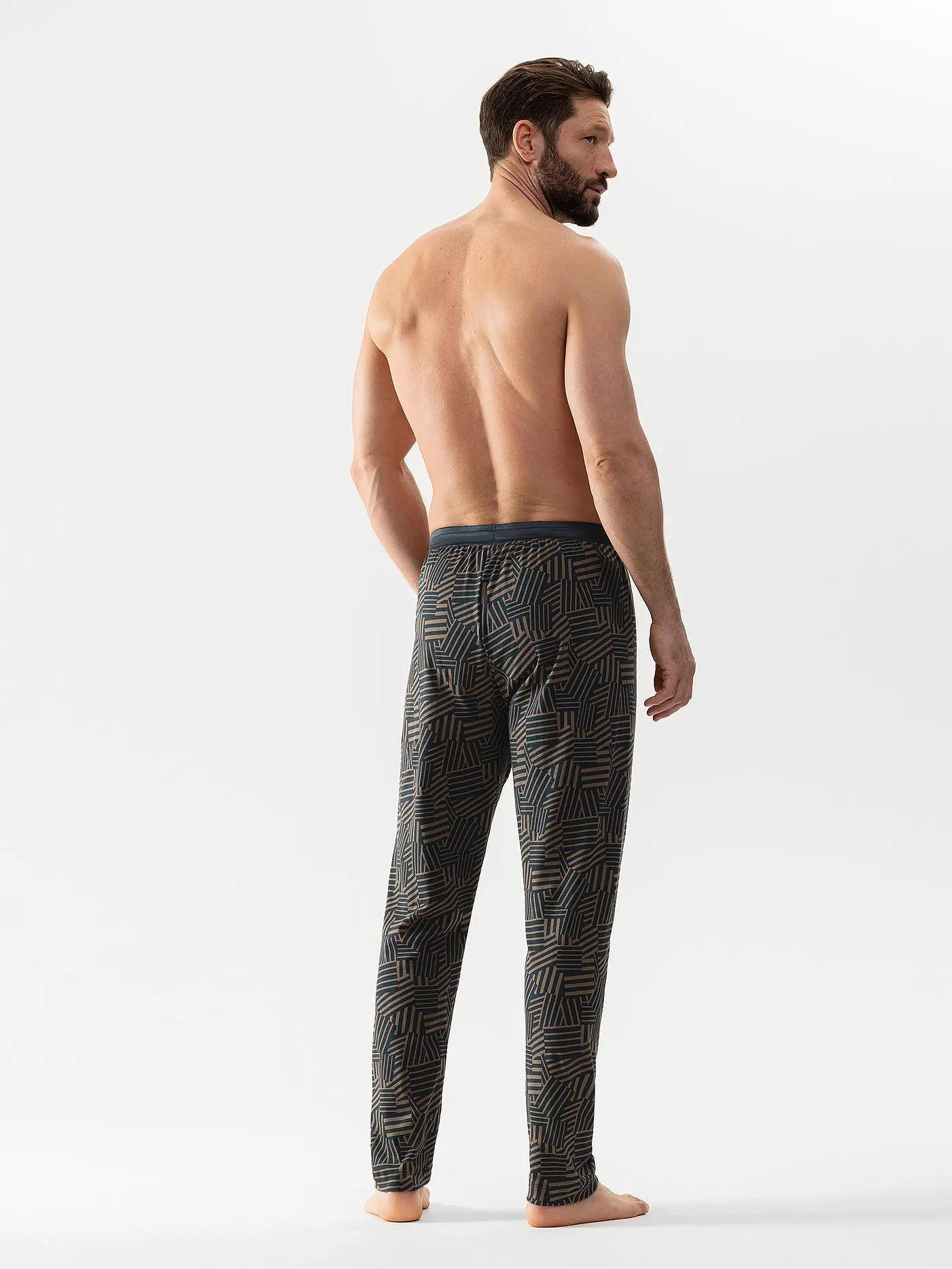 MEY | Pyjamahose | braun