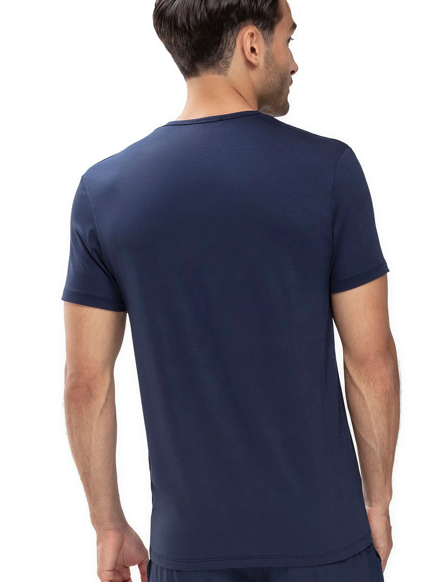 MEY | Pyjamashirt  | blau
