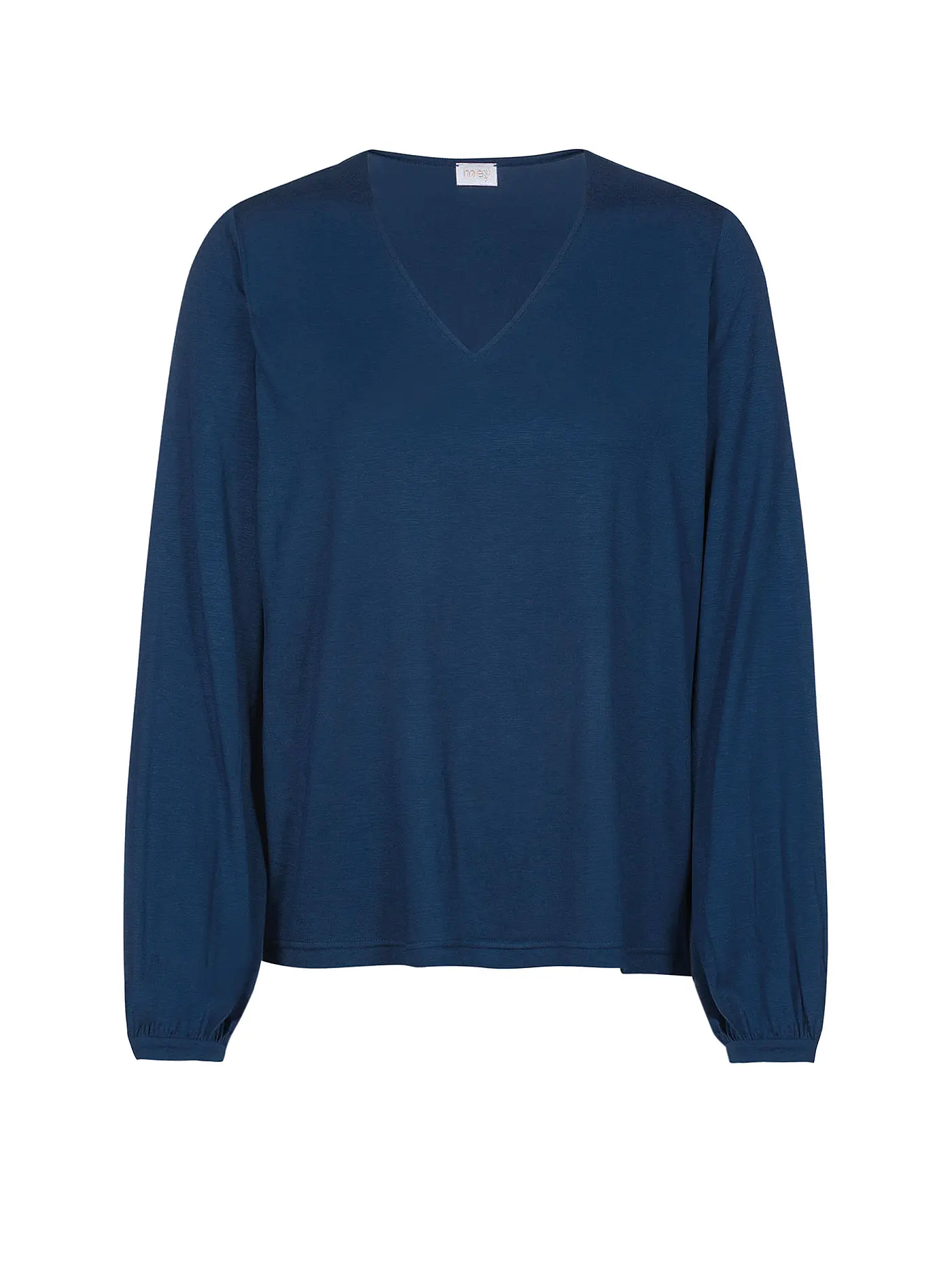MEY | Pyjamashirt | dunkelblau