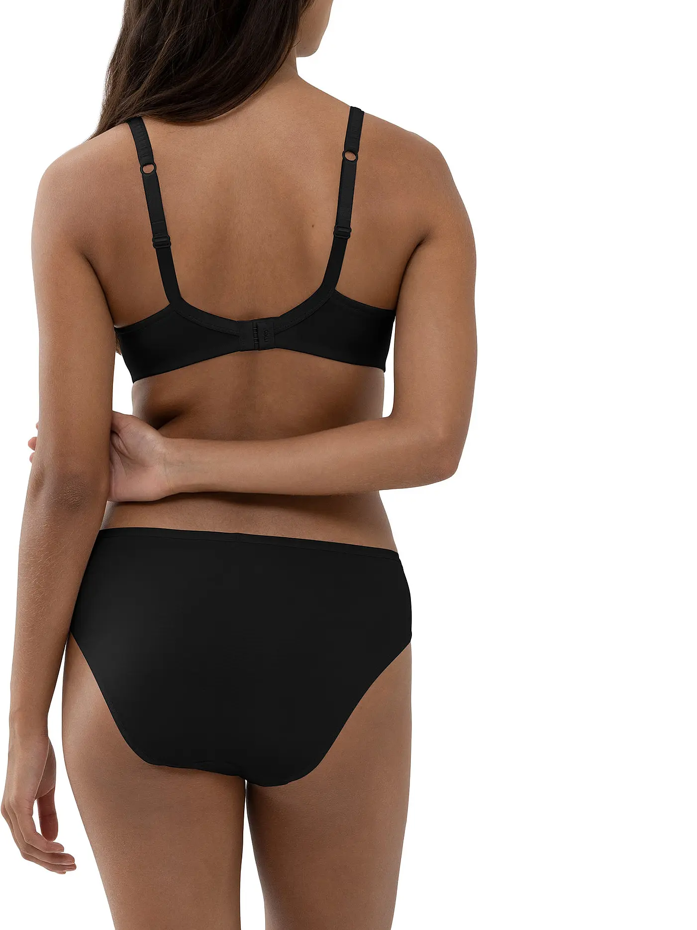MEY | Slip AMERICAN PANTS 2er Pkg. schwarz  | schwarz