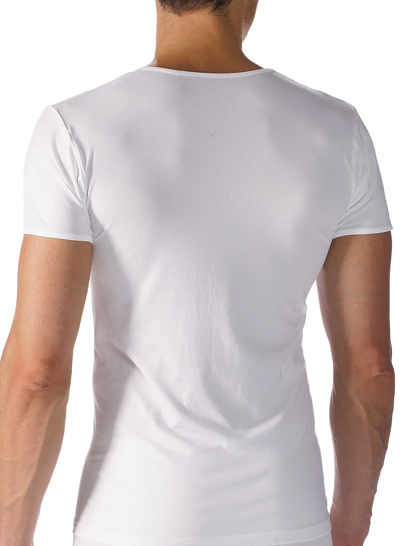 MEY | T-Shirt "Software" | weiss