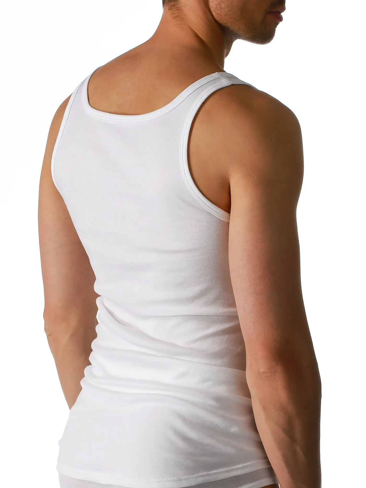 MEY | Trägershirt "Noblesse" | weiss