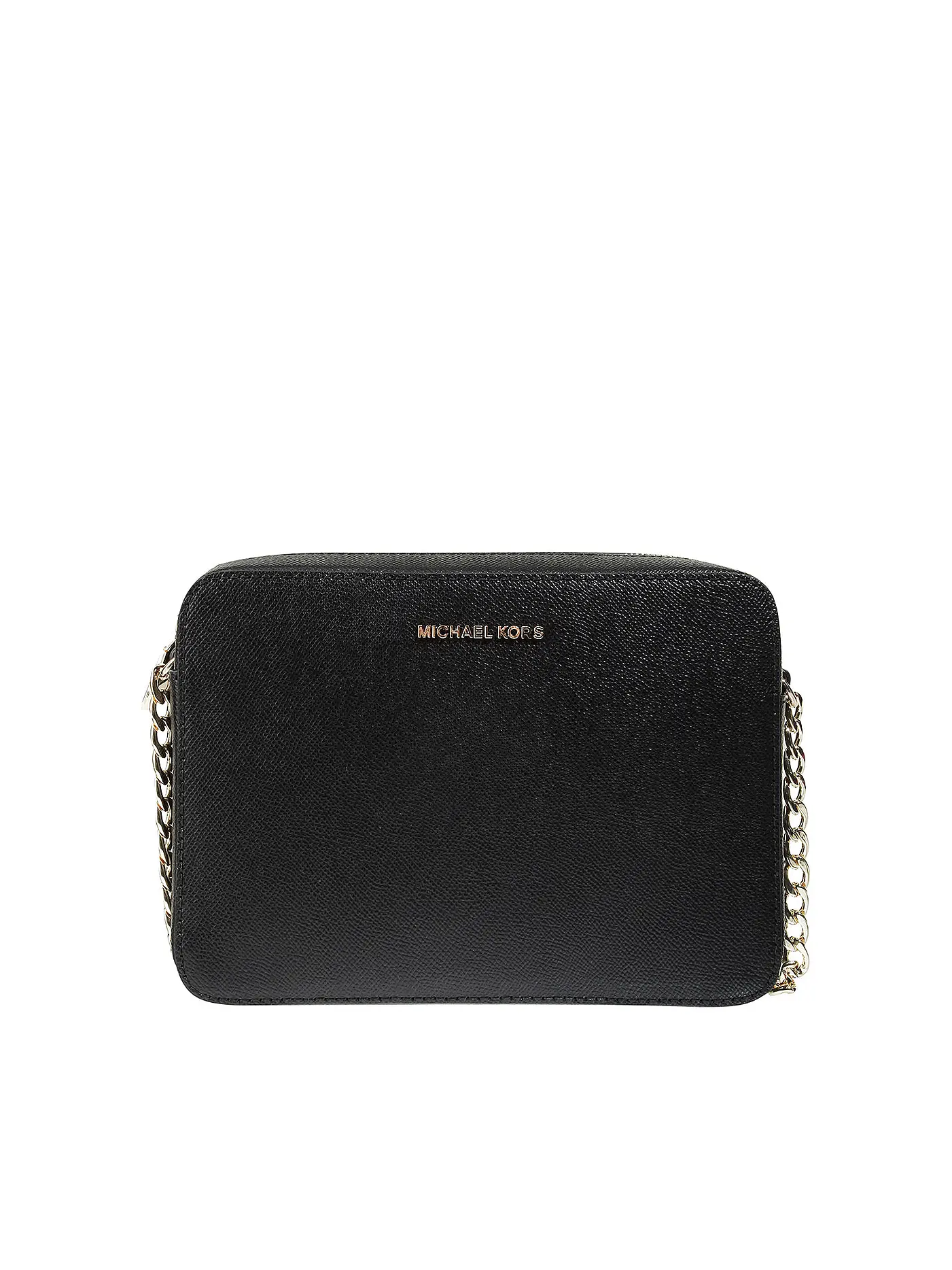 MICHAEL KORS | Ledertasche - Crossbody "Jet Set Travel" | schwarz