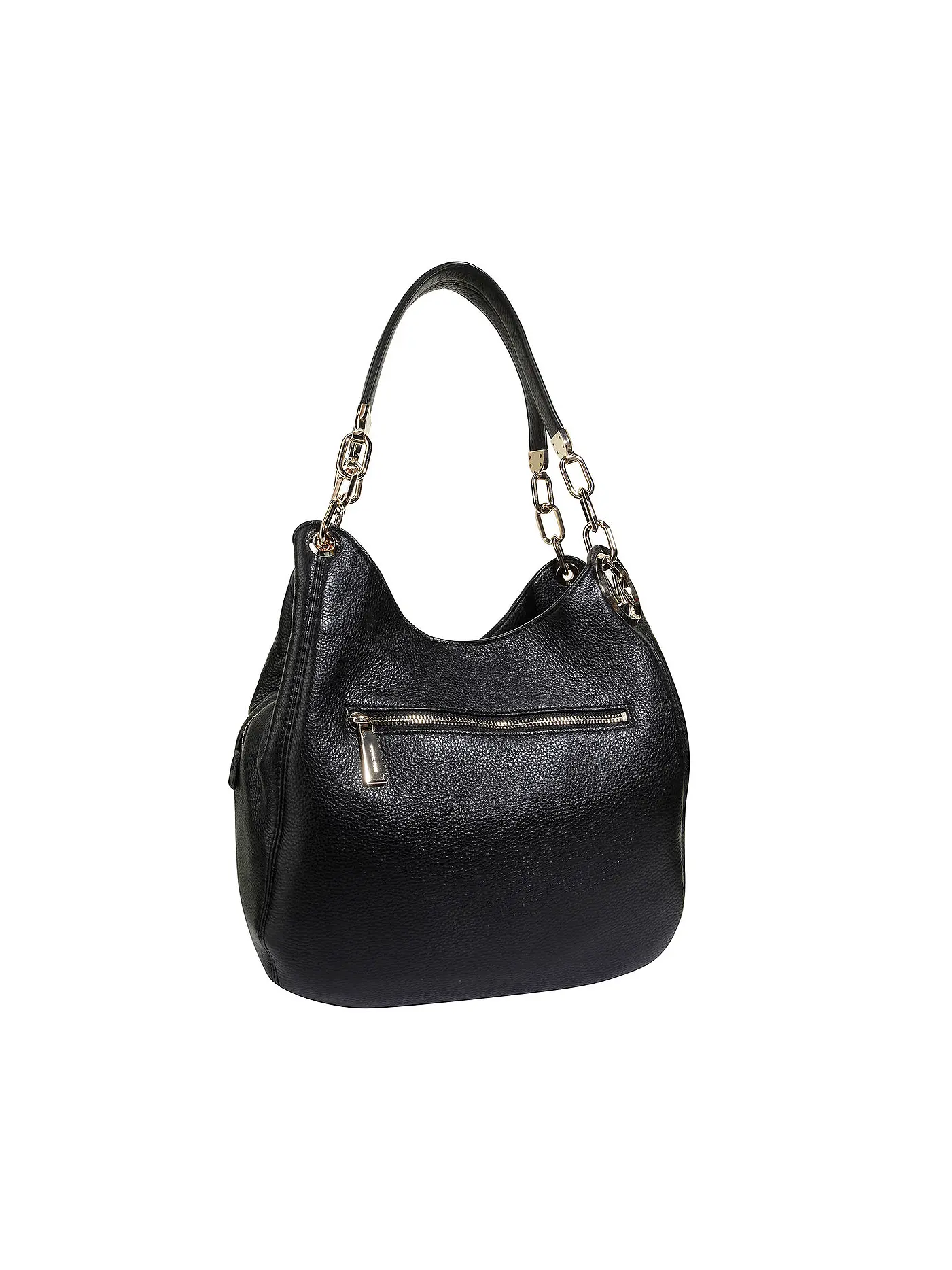 MICHAEL KORS | Ledertasche - Hobo Bag LILLIE Large | schwarz