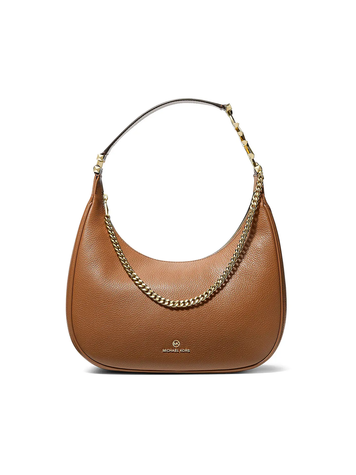 MICHAEL KORS | Ledertasche - Hobo Bag PIPER Large | braun