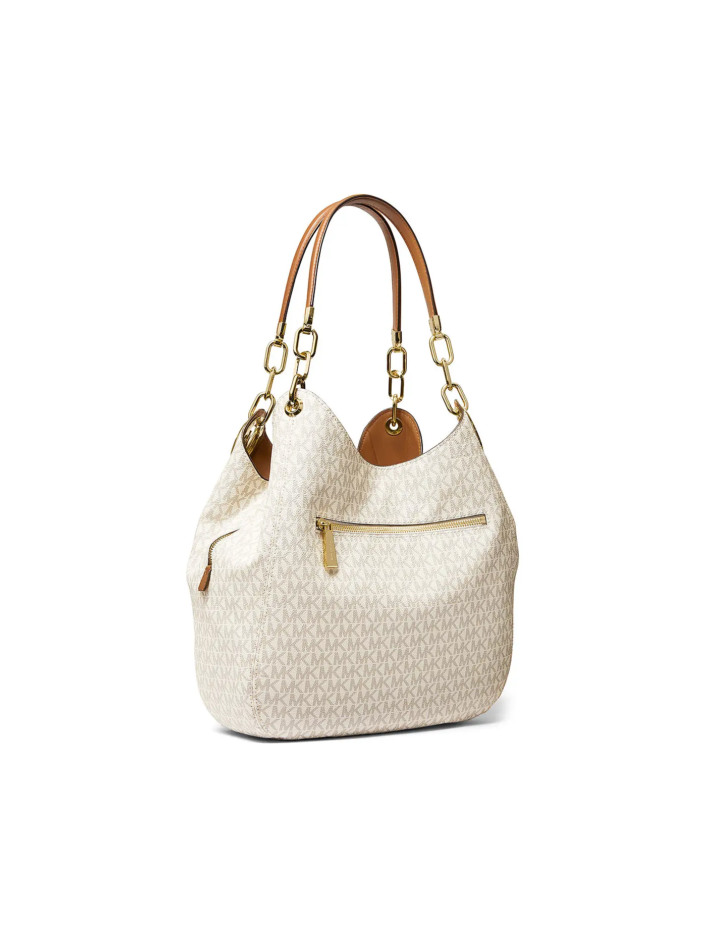MICHAEL KORS | Ledertasche - Hobo Lillie | beige
