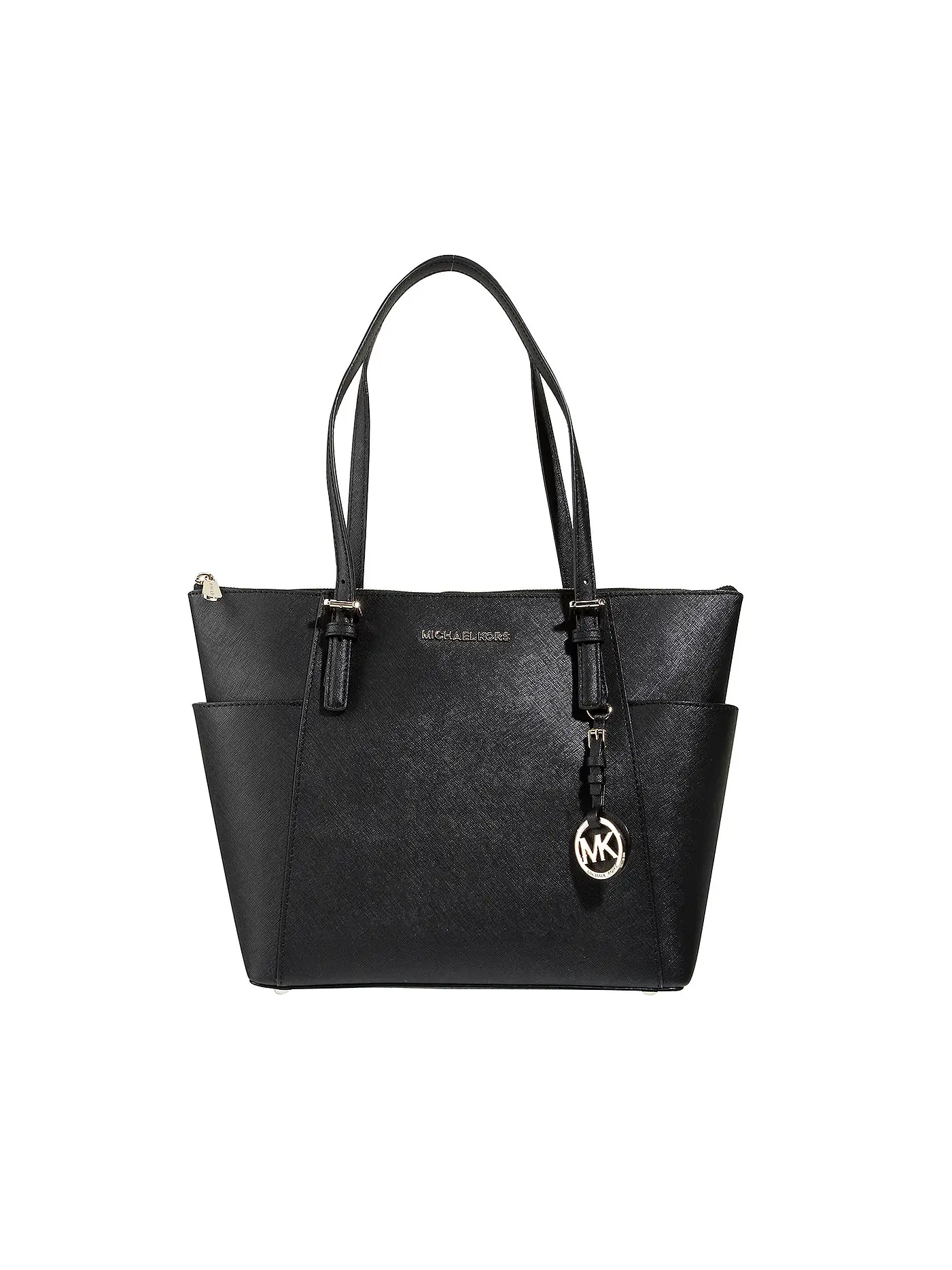 MICHAEL KORS | Ledertasche - Shopper JET SET ITEM | schwarz