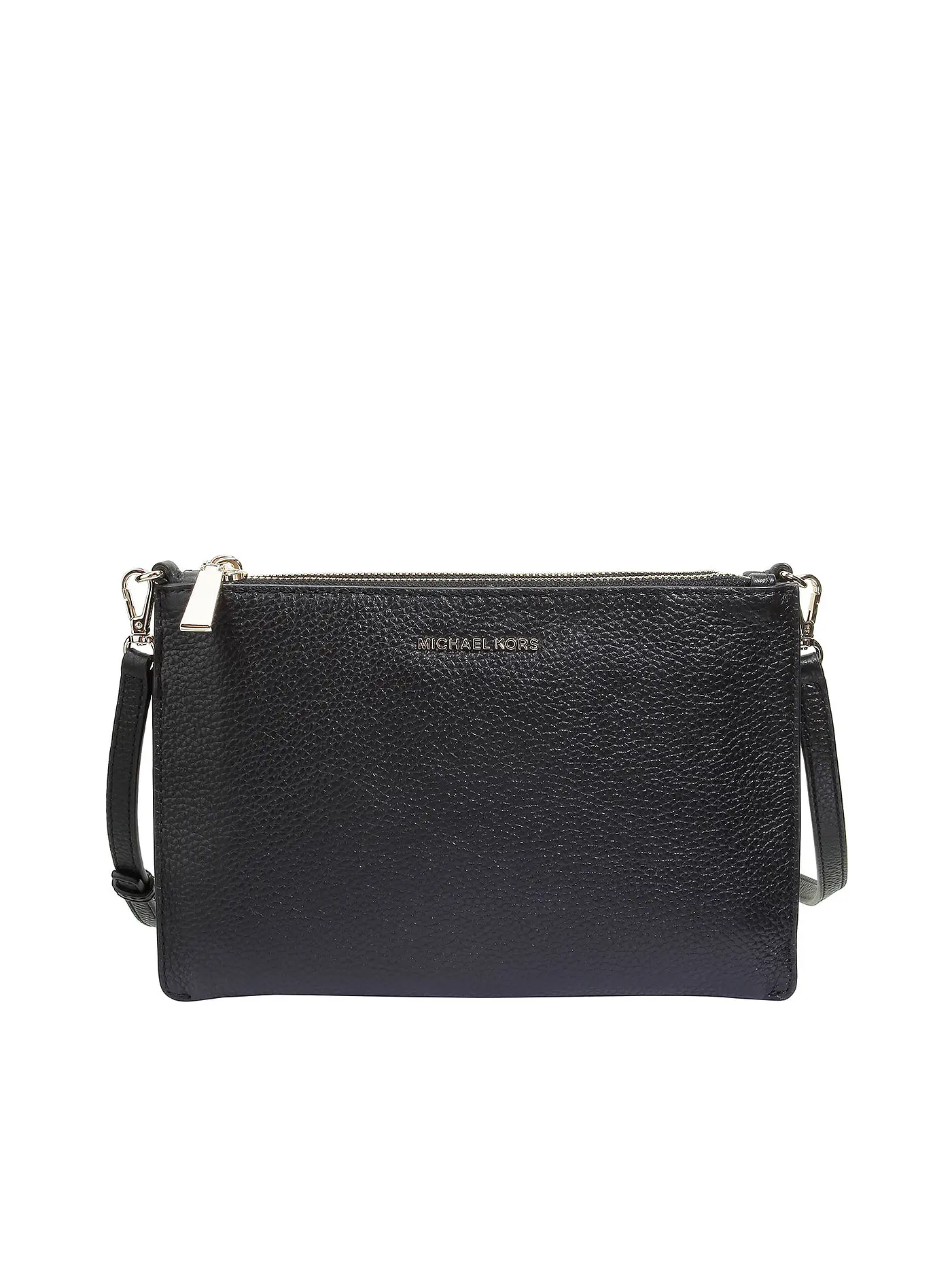MICHAEL KORS | Ledertasche - Umhängetasche Jet Set | schwarz