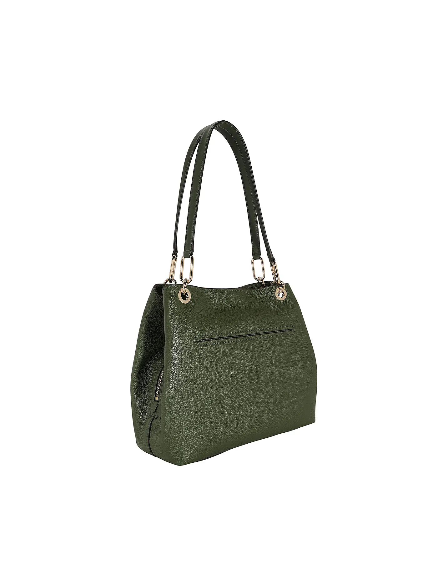 MICHAEL KORS | Ledertasche - Umhängetasche KENSINGTON Large | dunkelgrün