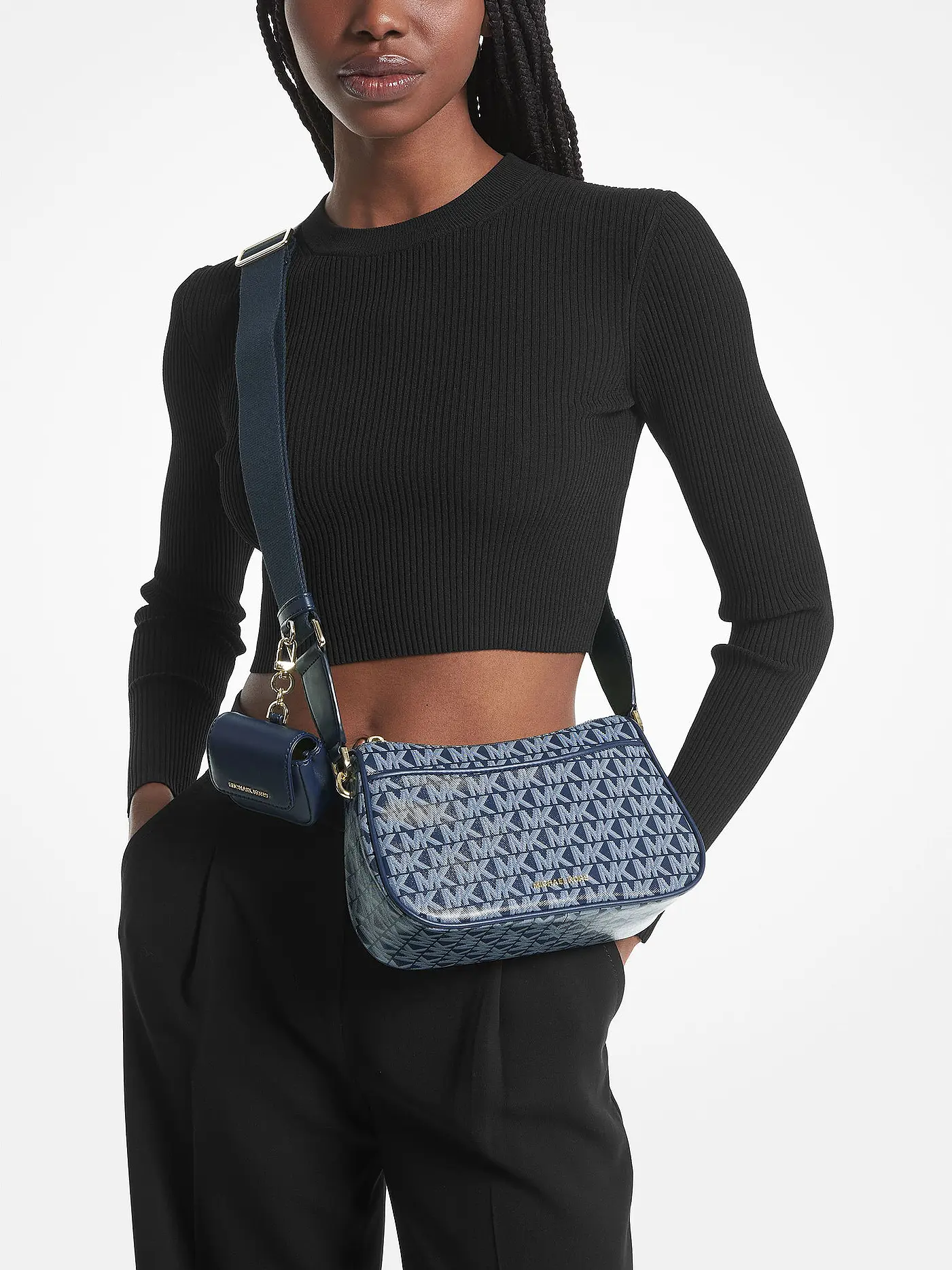 MICHAEL KORS | Tasche - Umhängetasche  | dunkelblau