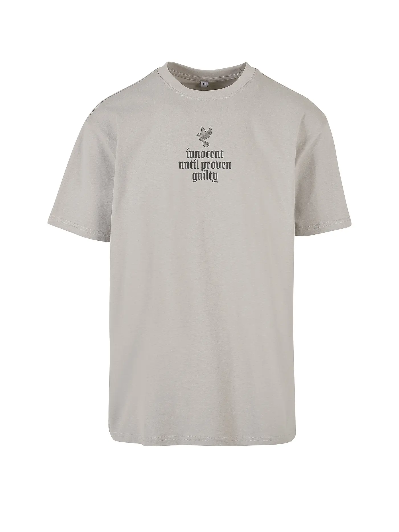 MISTER TEE | T-Shirt JUSTICE | grau