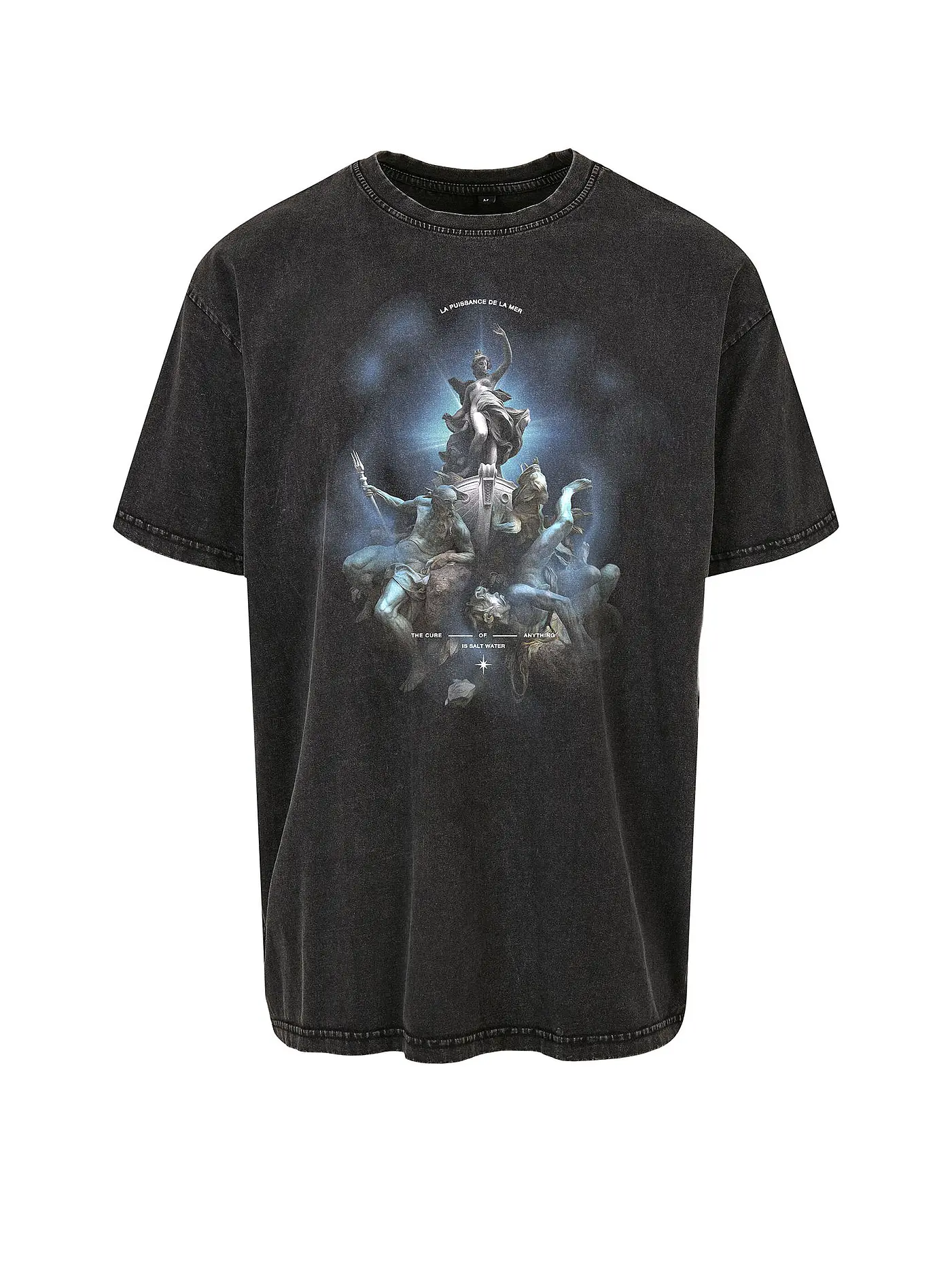 MISTER TEE | T-Shirt LA PUISSANCE DE LAR MER | grau