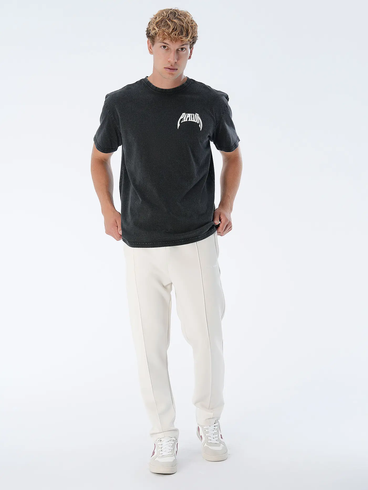 MISTER TEE | T-Shirt ORIGAMI 2.0 | schwarz