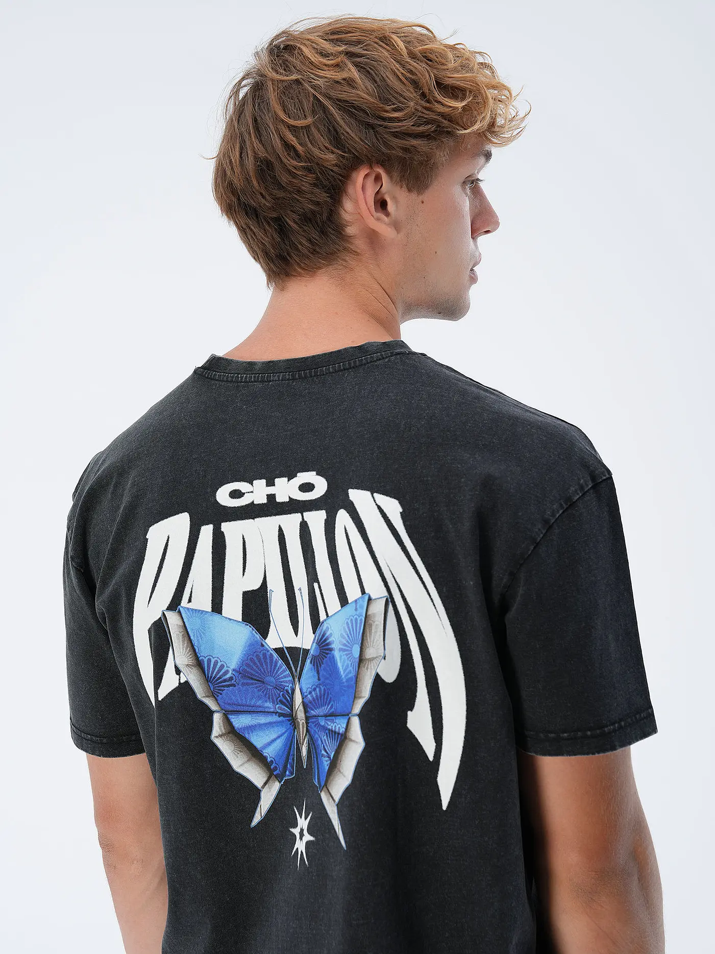MISTER TEE | T-Shirt ORIGAMI 2.0 | schwarz