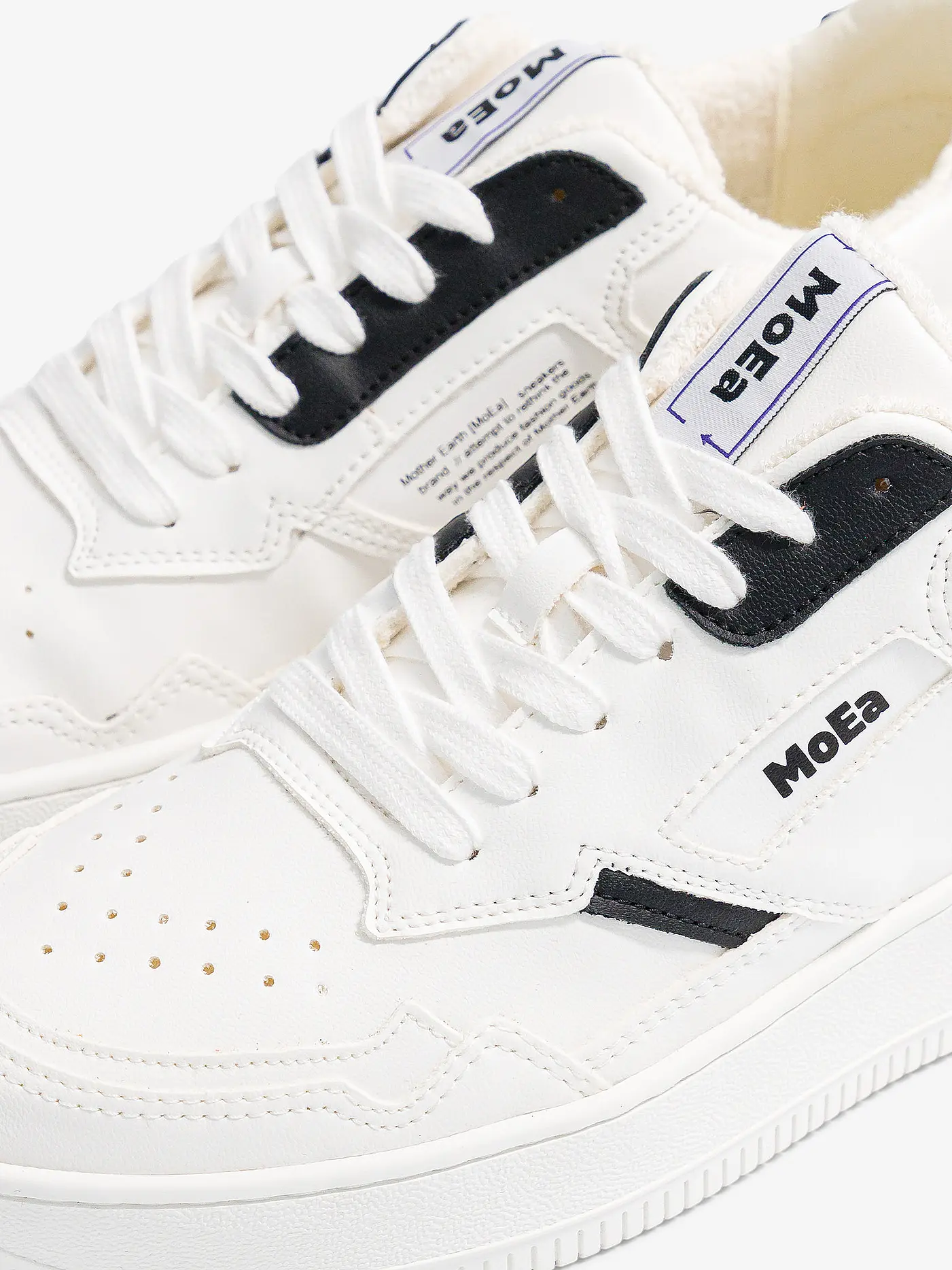 MOEA | Sneaker GEN1 GRAPE | weiss