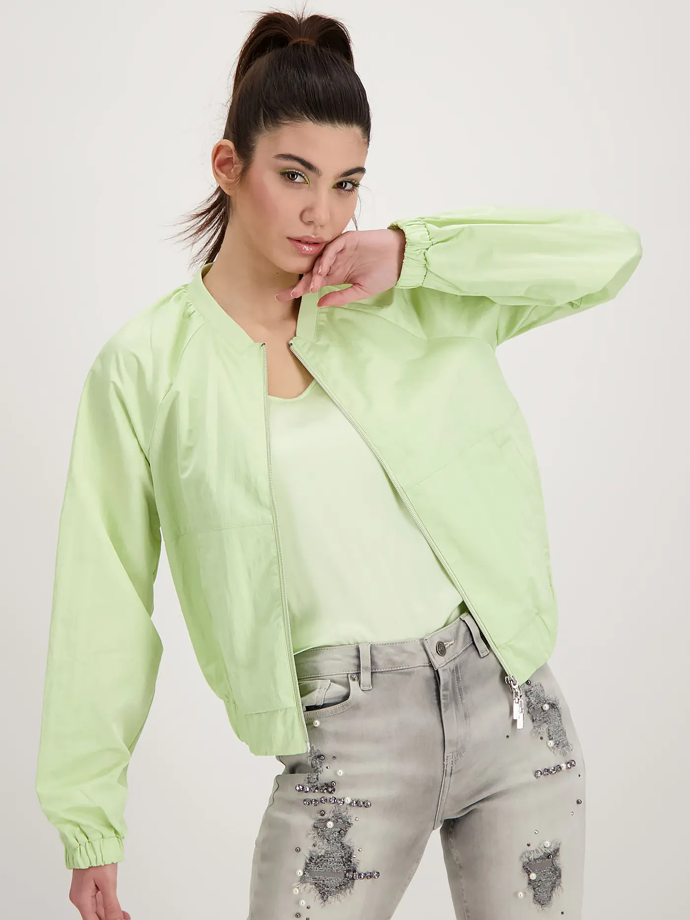 MONARI | Blouson | hellgrün
