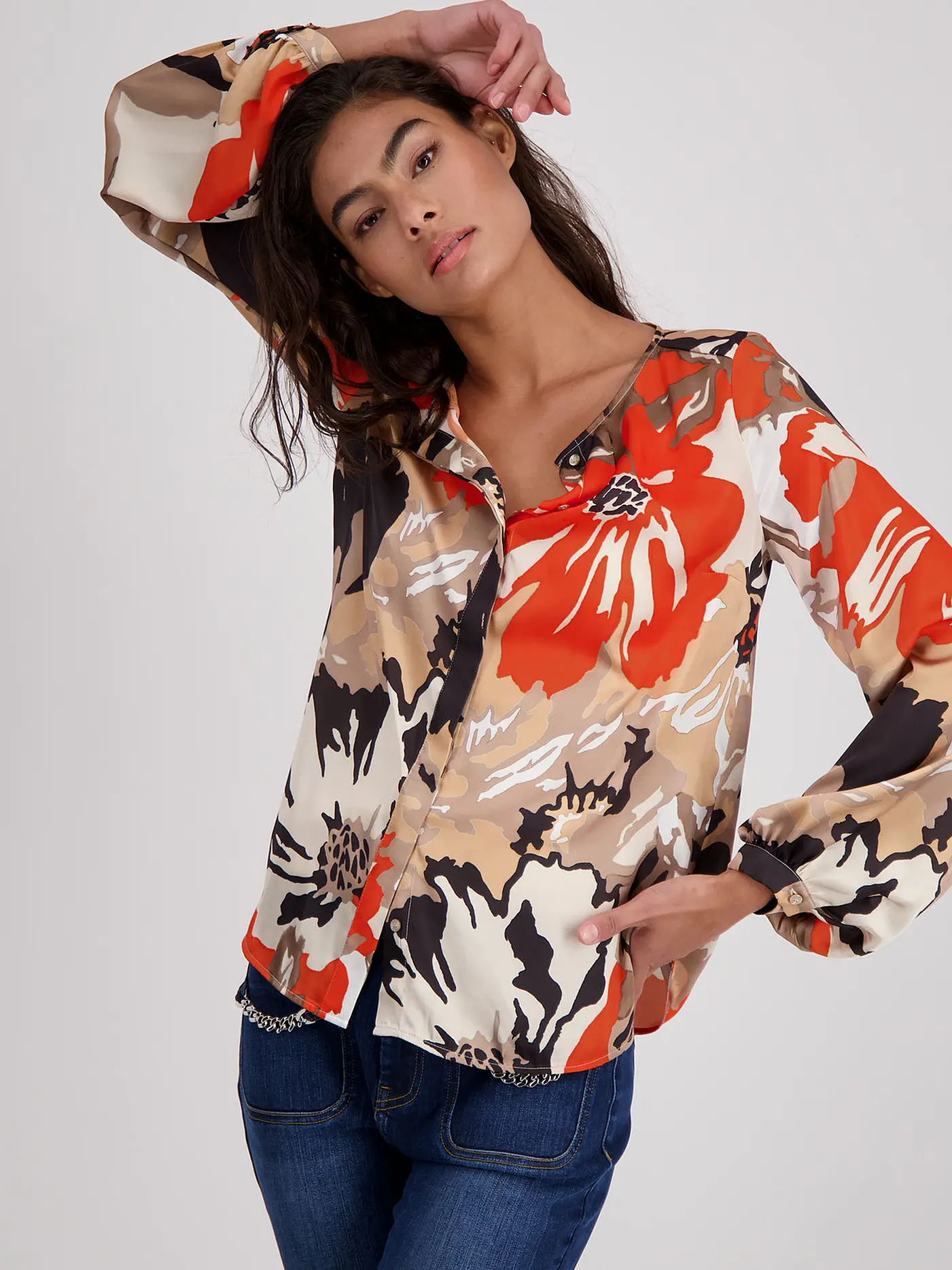 MONARI | Bluse | orange