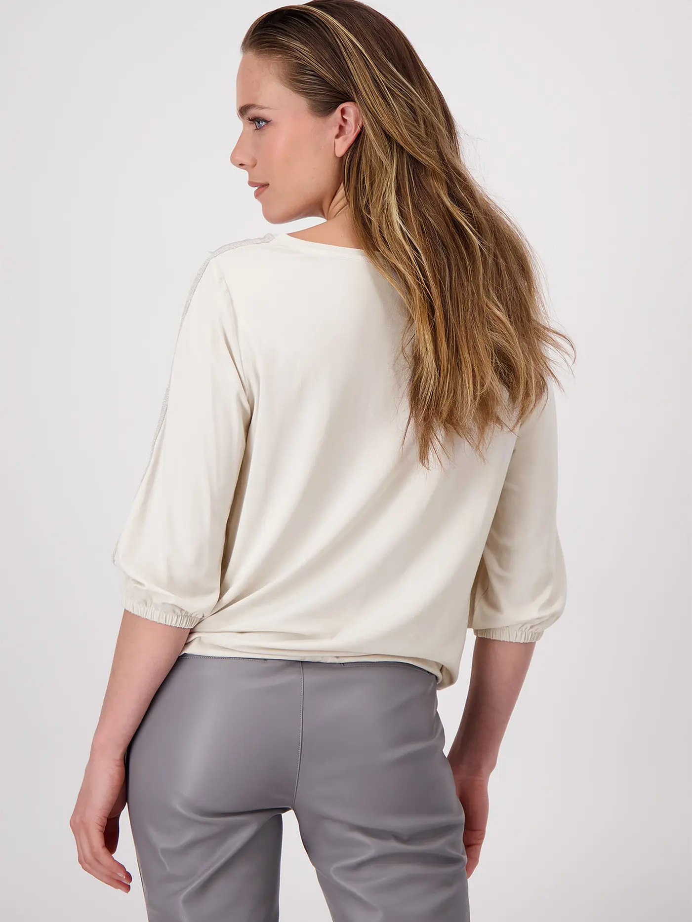 MONARI | Blusenshirt | creme