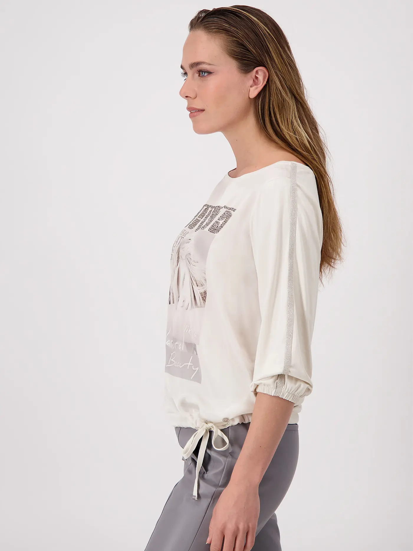 MONARI | Blusenshirt | creme