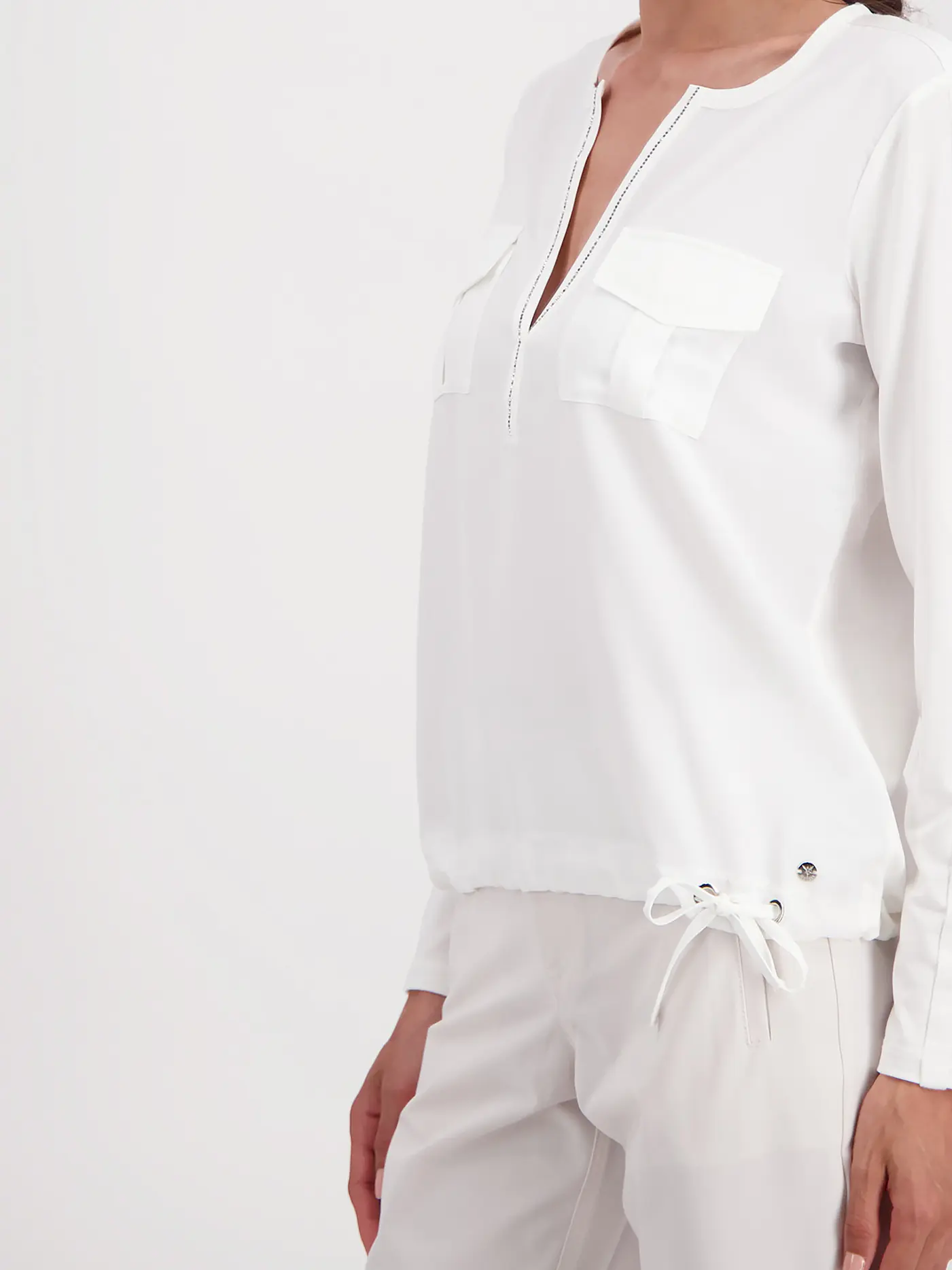 MONARI | Blusenshirt | creme