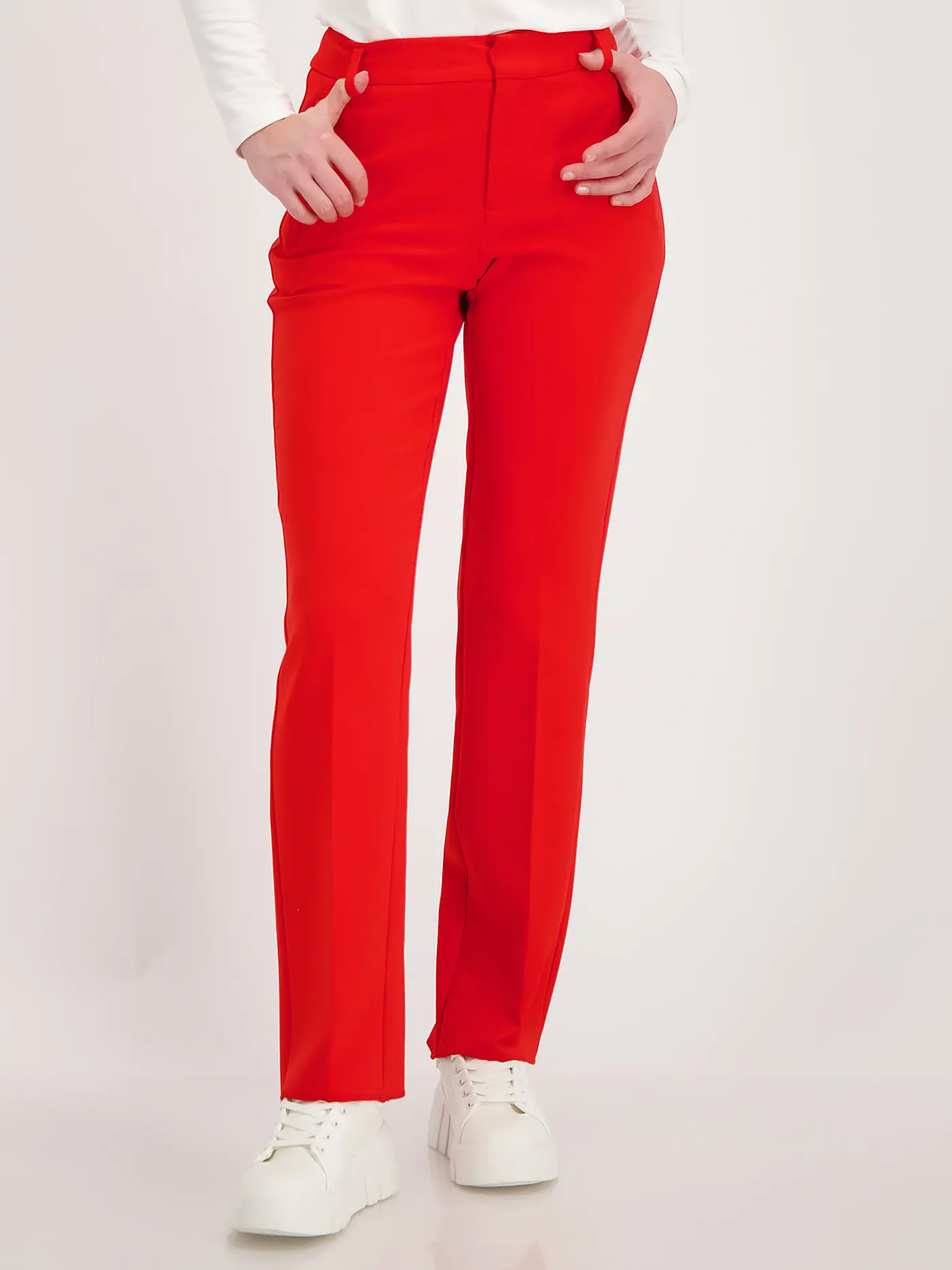 MONARI | Businesshose | rot