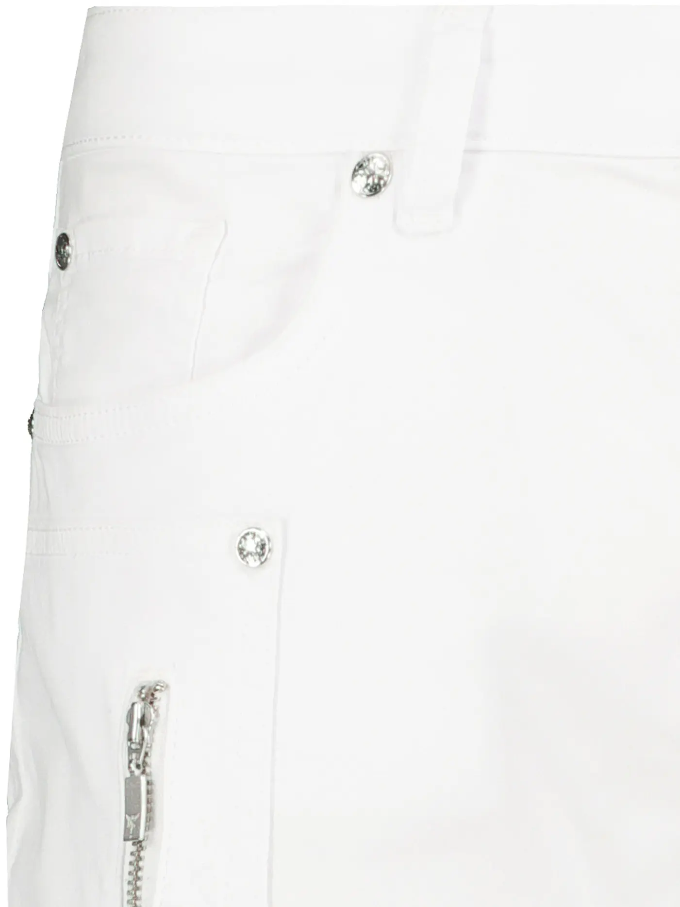 MONARI | Hose Skinny Fit | weiss
