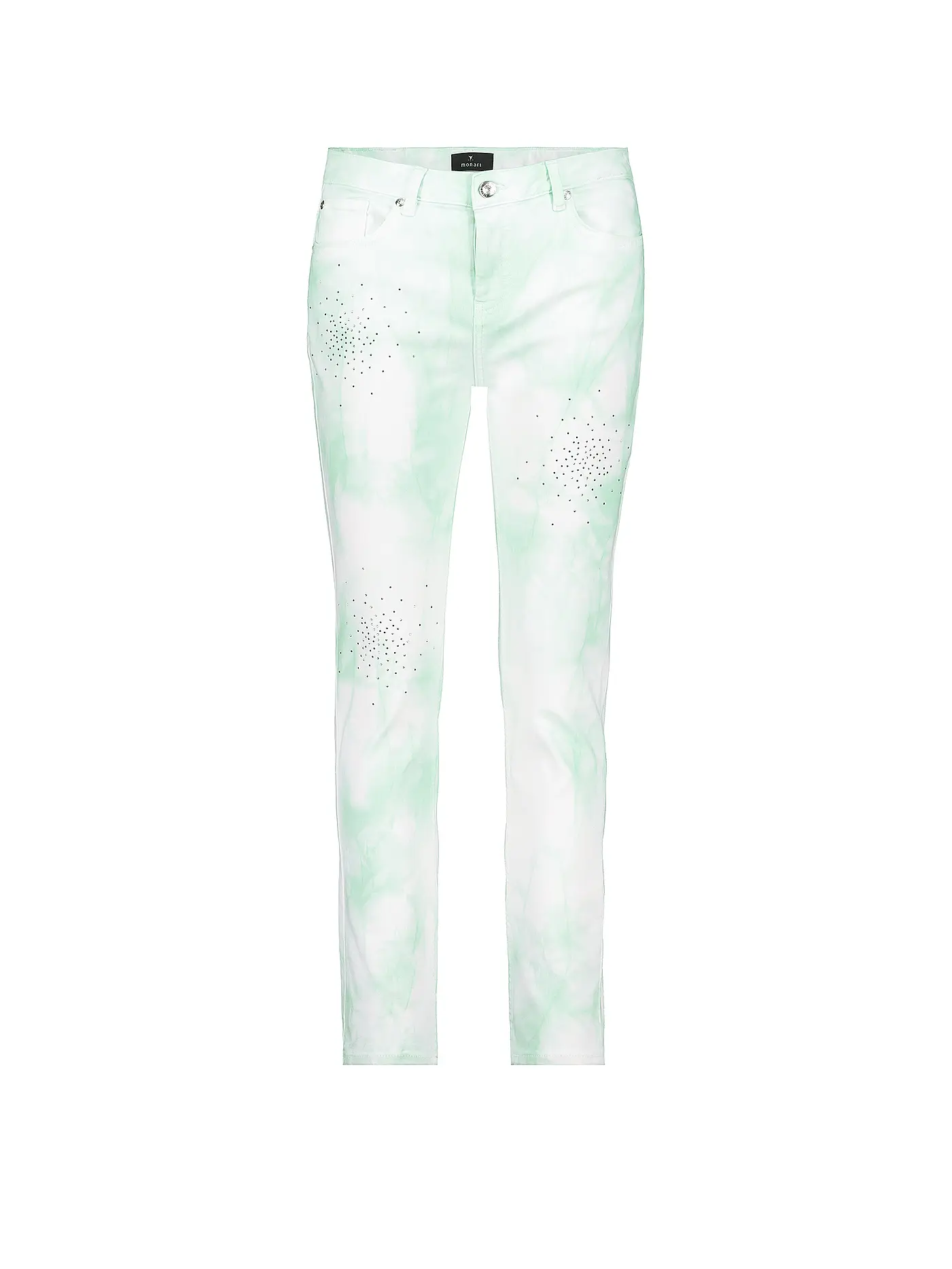 MONARI | Jeans Skinny Fit 7/8  | mint