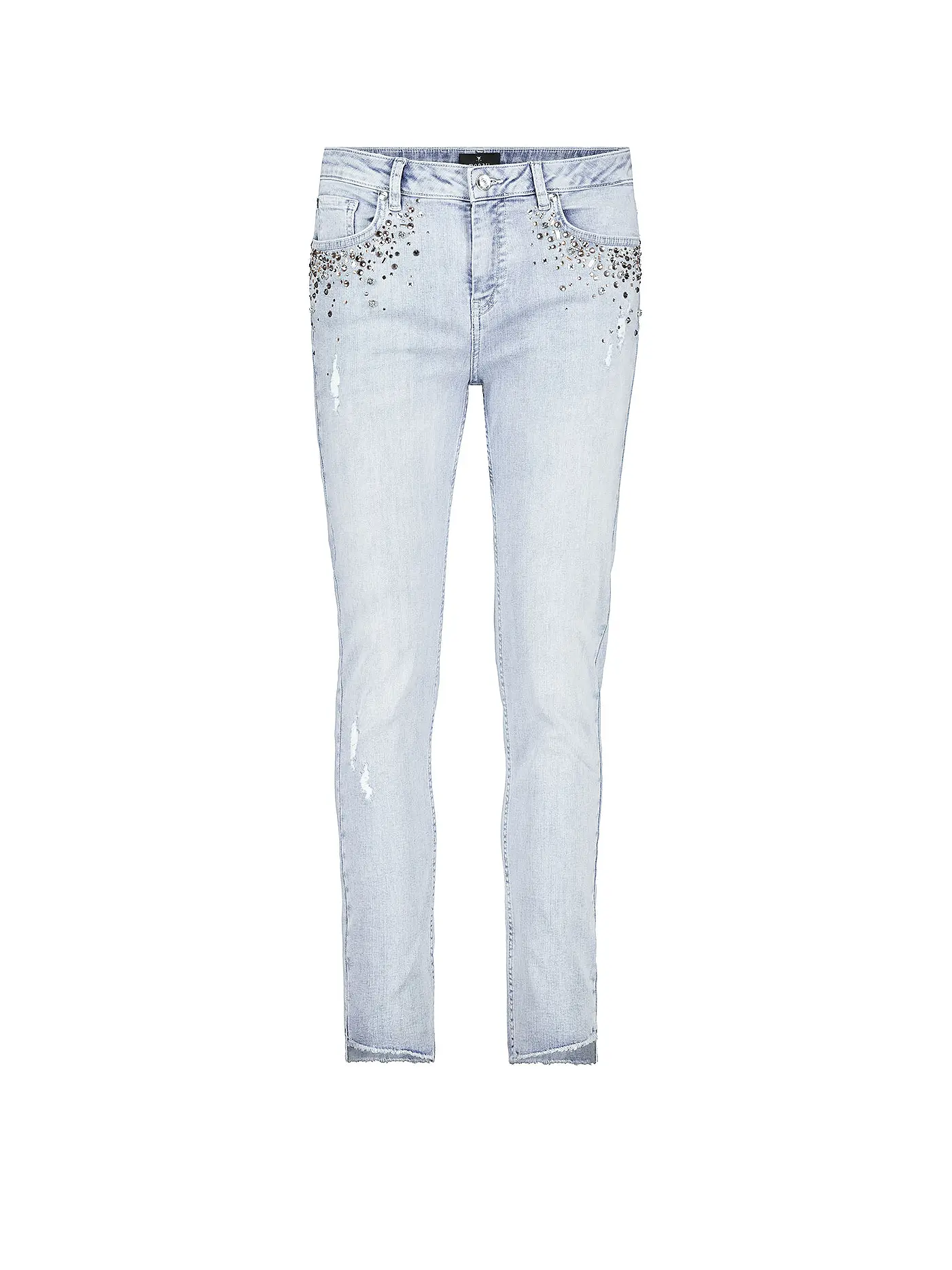 MONARI | Jeans Skinny Fit 7/8 | hellblau