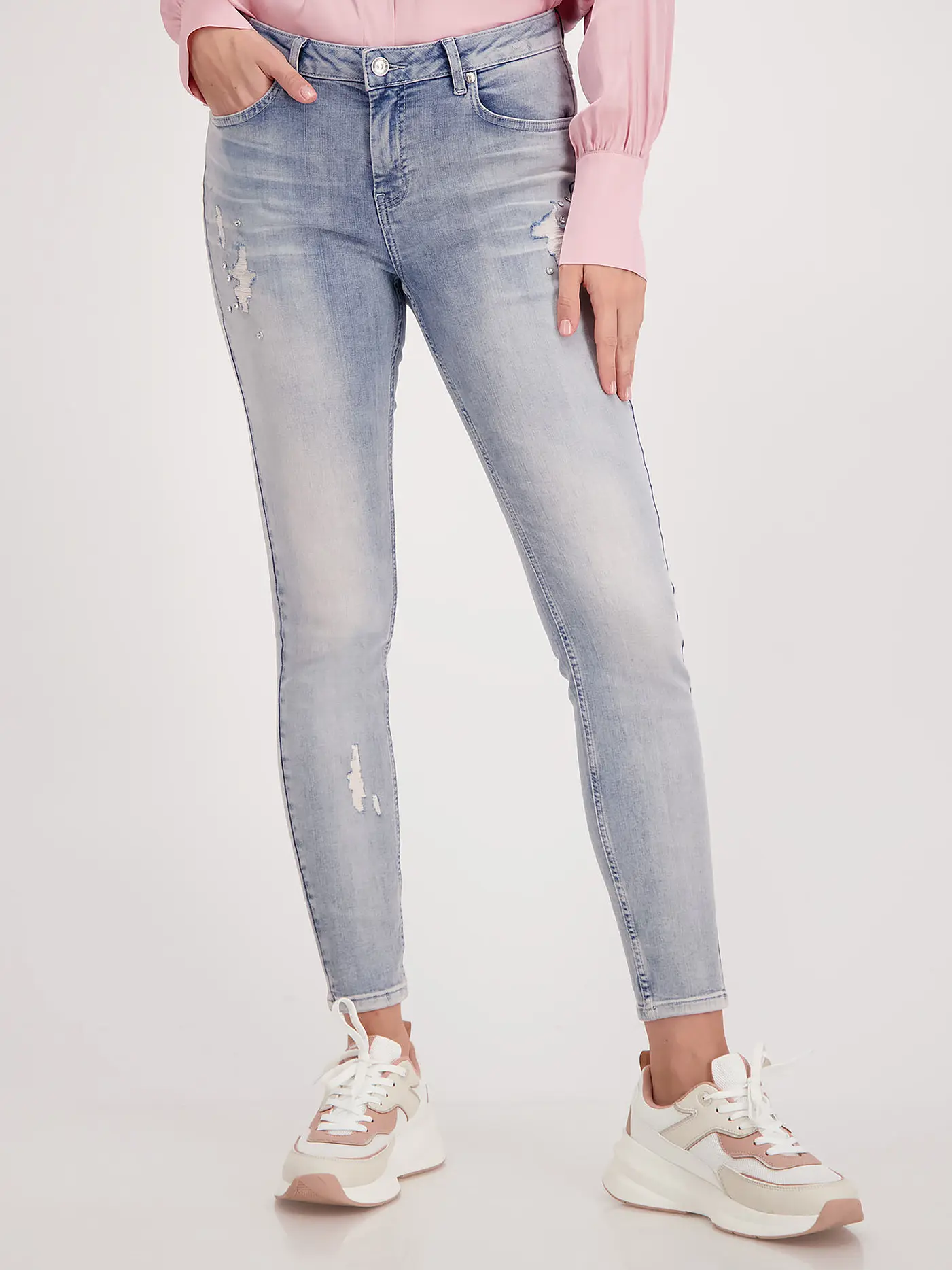 MONARI | Jeans Slim Fit  | hellblau
